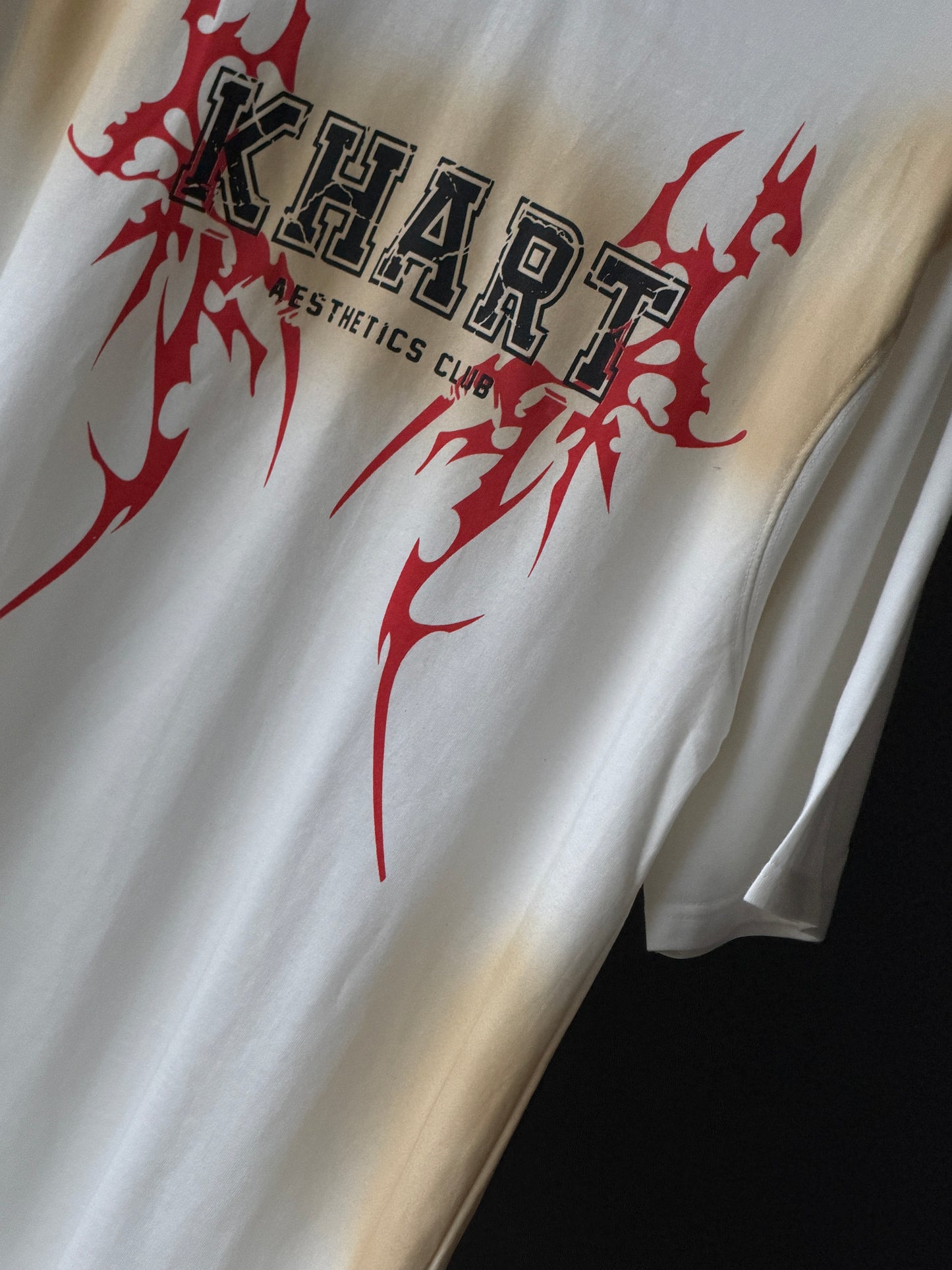 KHART Y2K Oversized Five-Sleeve Tee — Retro Reloaded, Street Approved