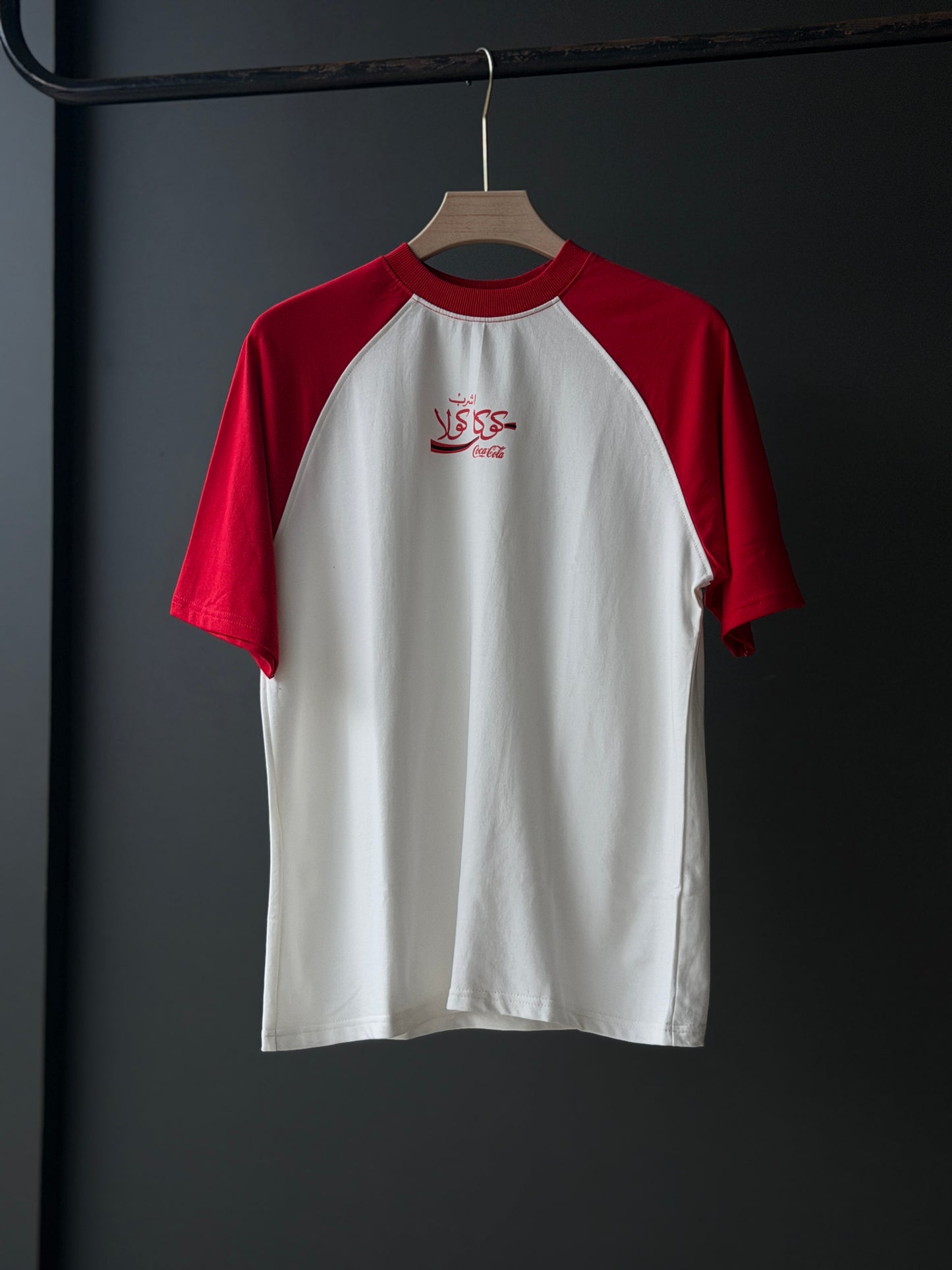 COKE x FadOn Oversized Five-Sleeve Tee — Signature White & Red Edition