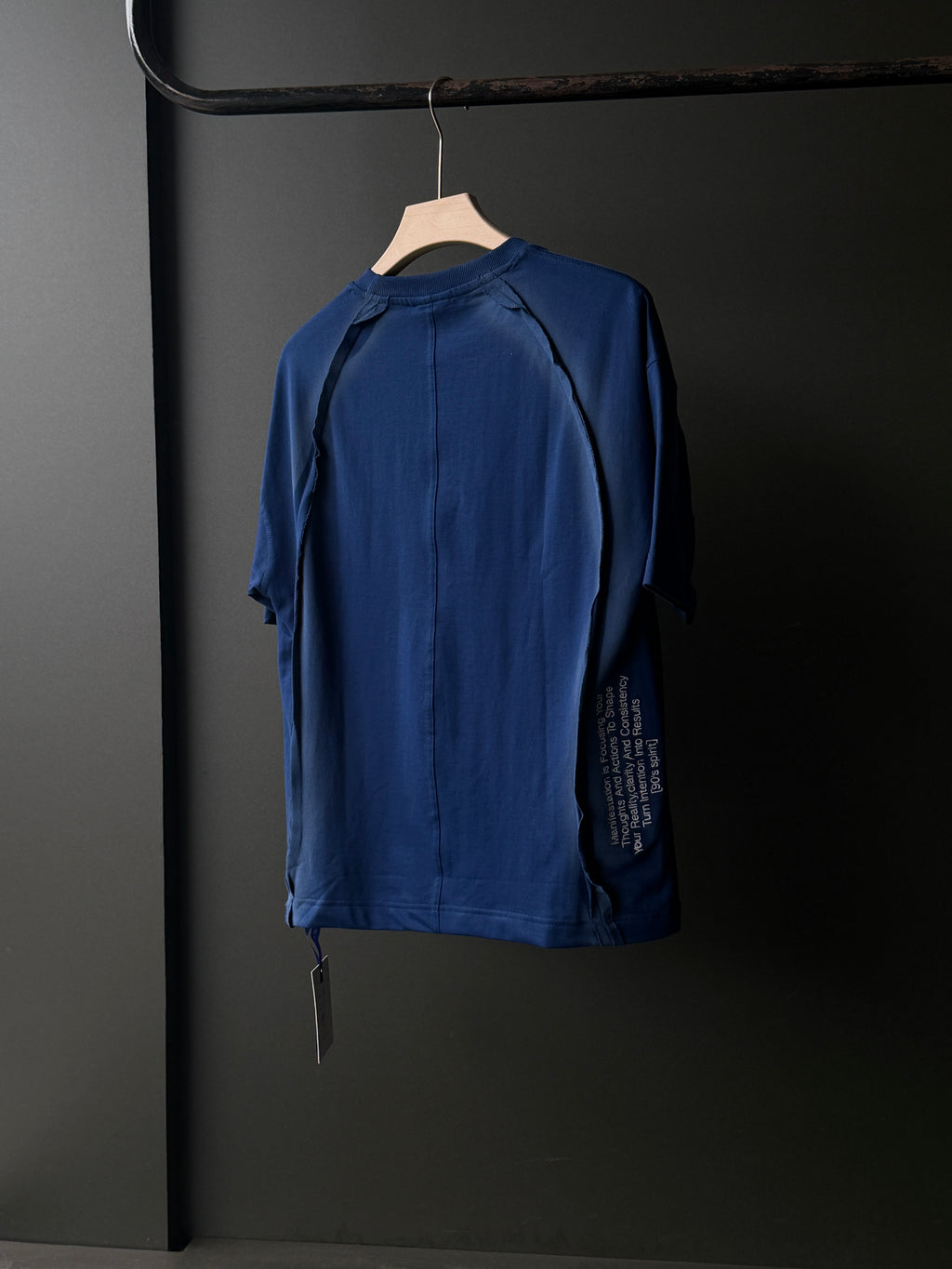 Apex Seam Royal Navy Blue Fivesleeve Tshirt