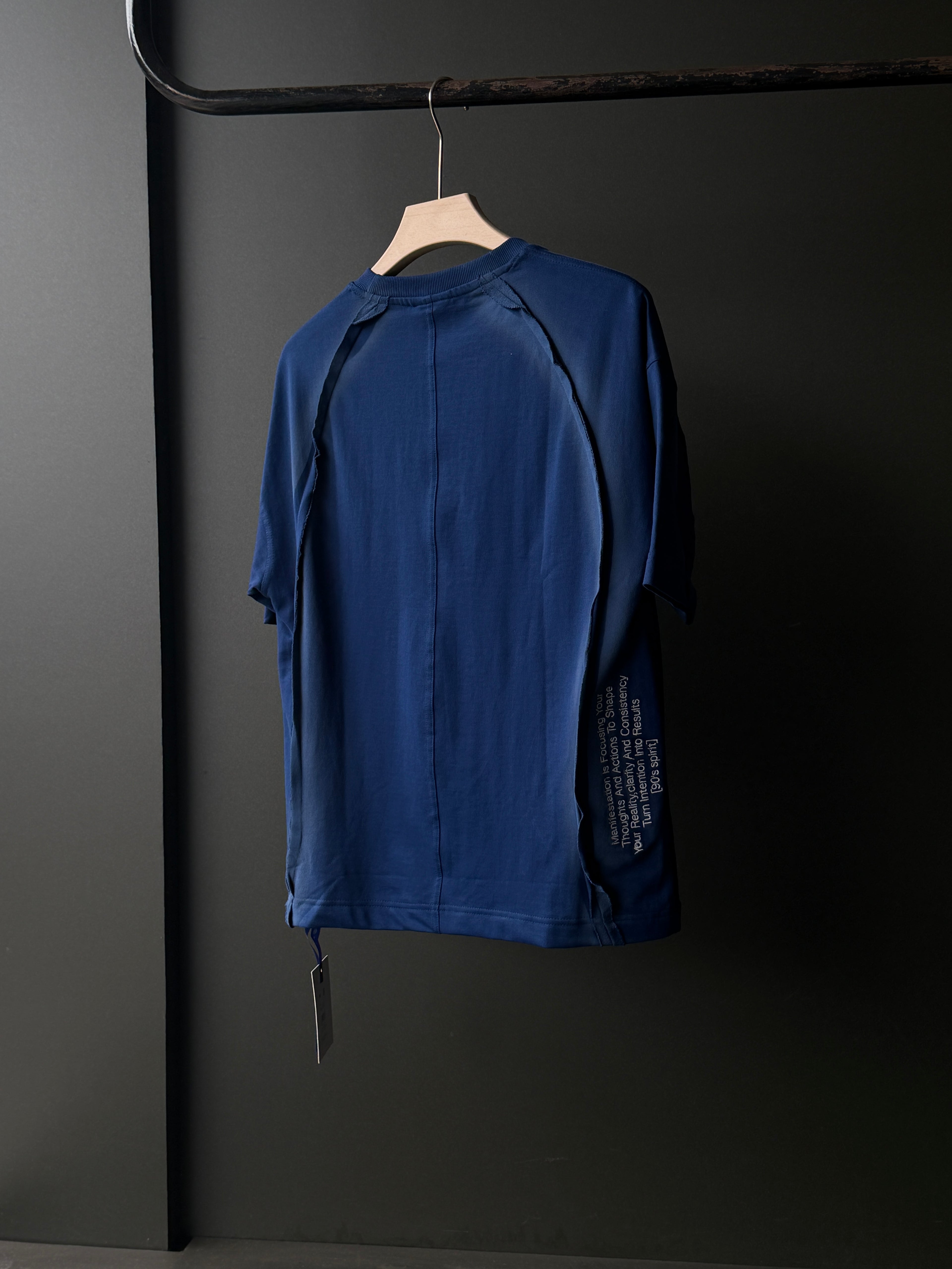 Apex Seam Royal Navy Blue Fivesleeve Tshirt