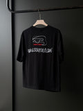 Balenciaga Signature Jet Black Fivesleeve Tshirt
