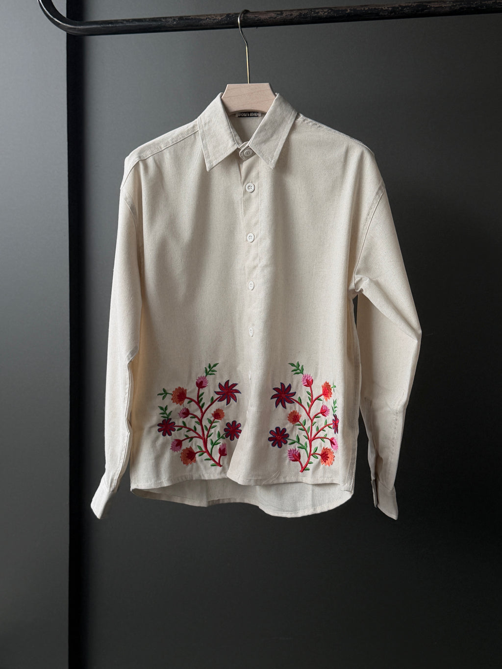 Blushflower Embroidary Fullsleeve Shirt
