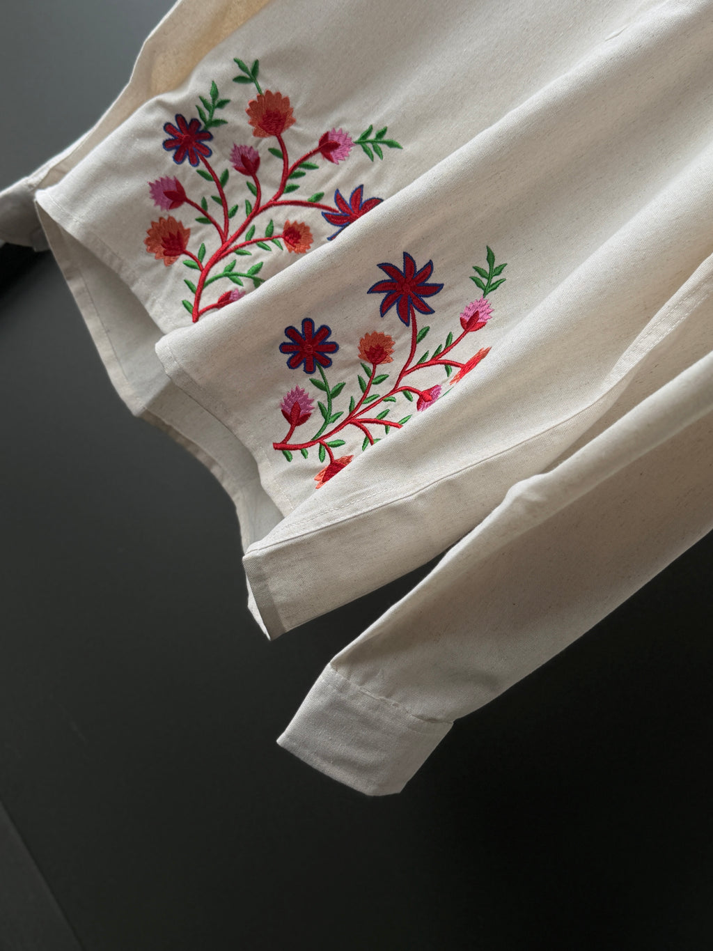 Blushflower Embroidary Fullsleeve Shirt
