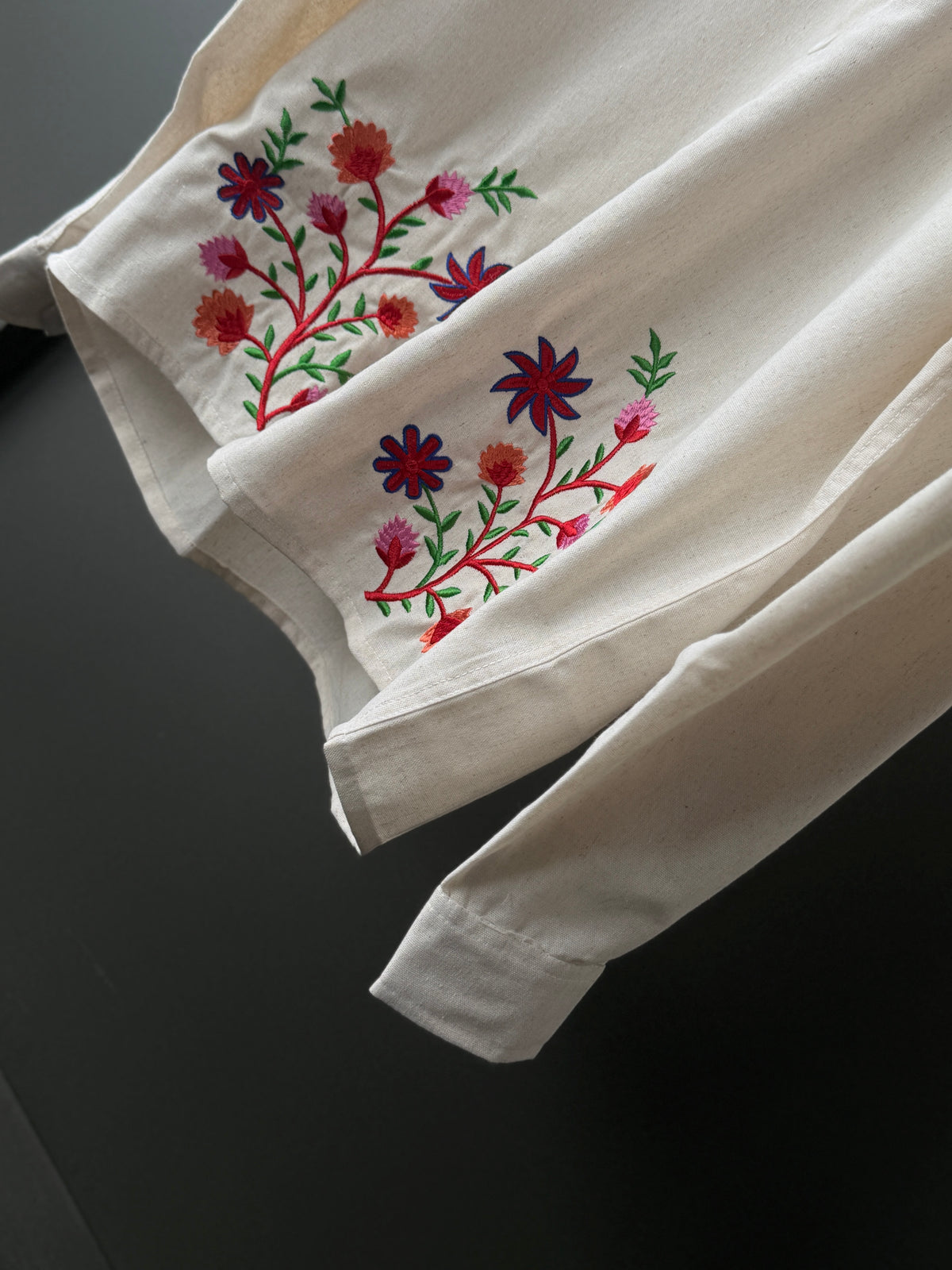 Blushflower Embroidary Fullsleeve Shirt
