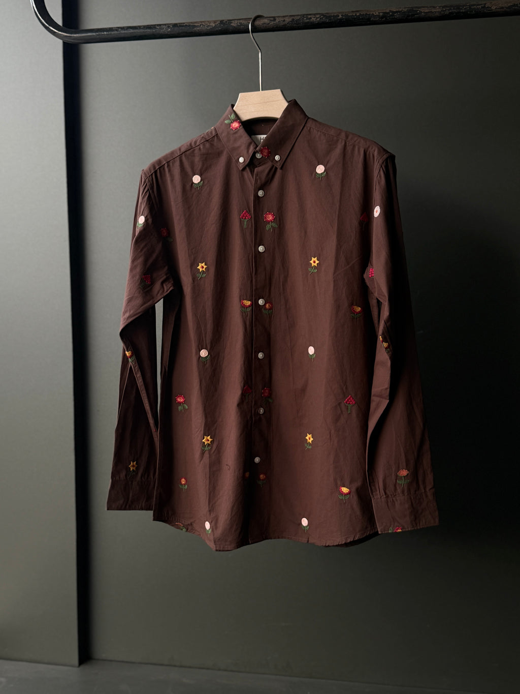 Crimsonmeadow Embroidery Fullsleeve Shirt