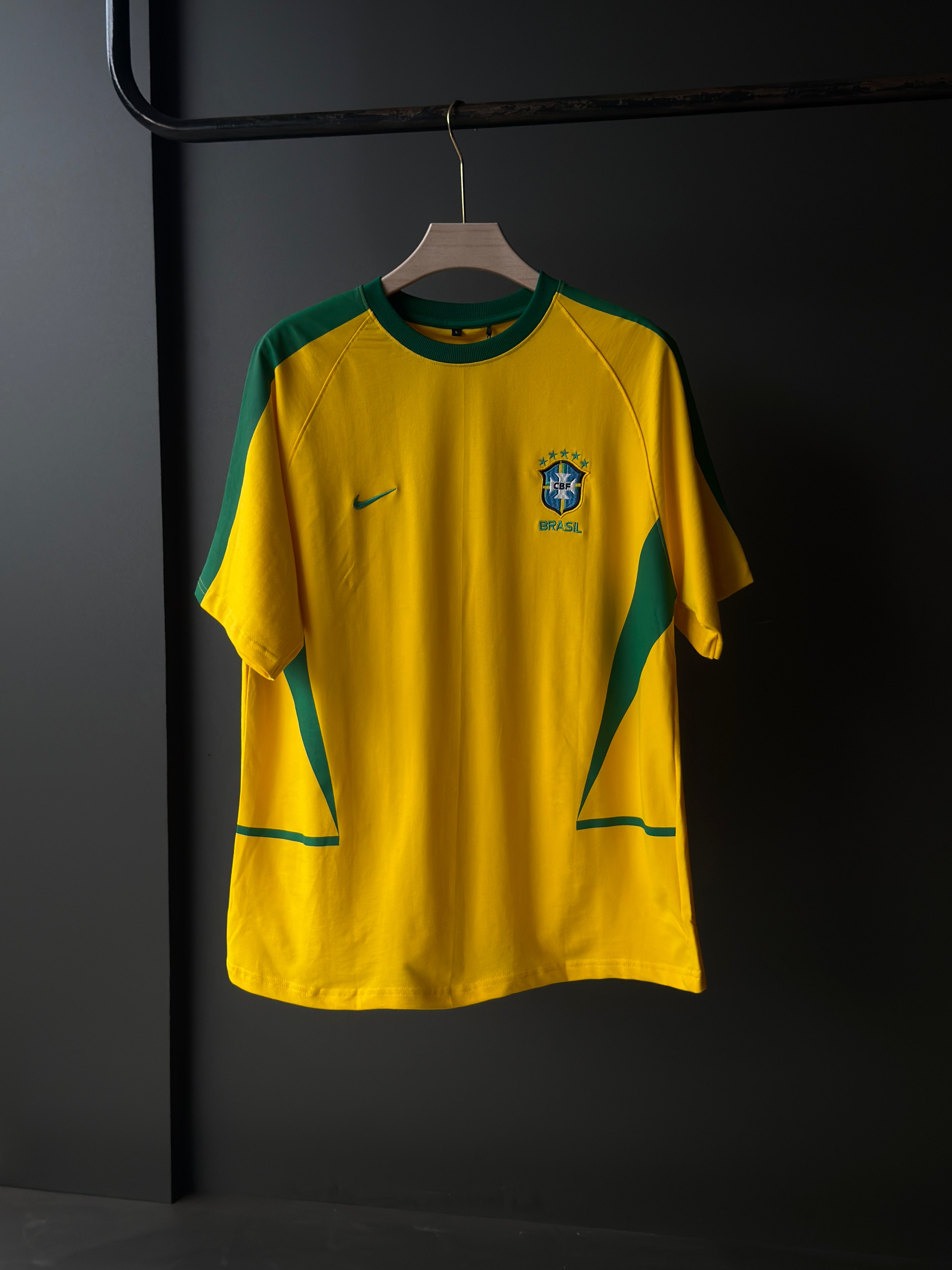 Embroidery Retro Jersey Design Fivesleeve Tshirt