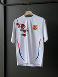 FCB Rose Design Fivesleeve Tshirt
