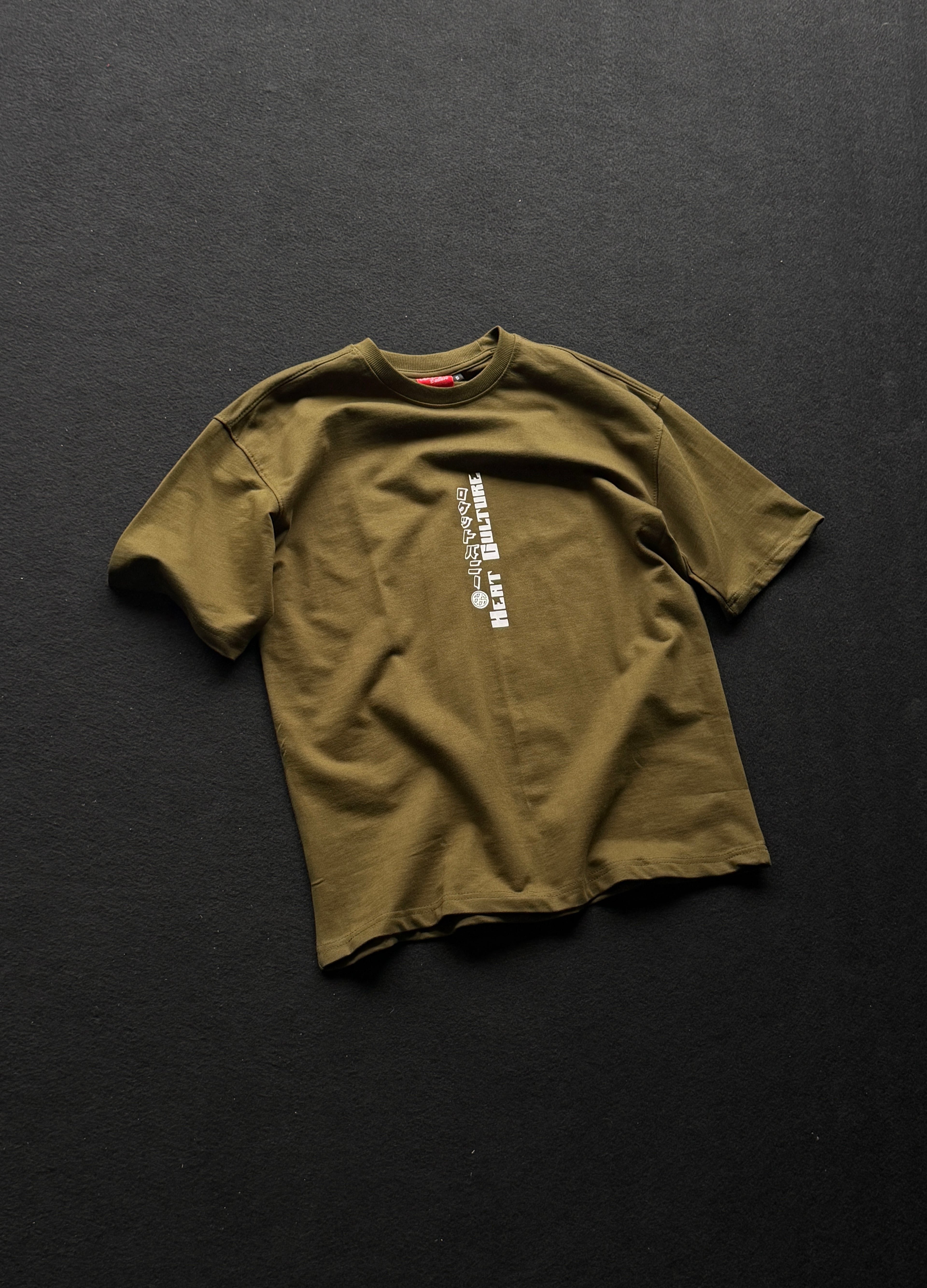 Heatculter Car Backprint Fivesleeve Tshirt