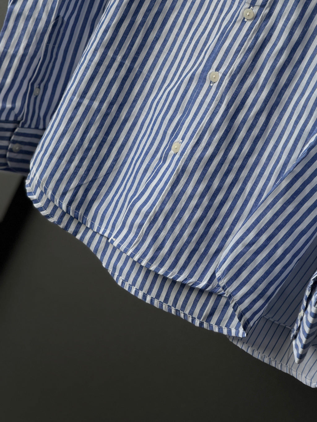 Heritagestripe Chineseneck Fullsleeve Shirt