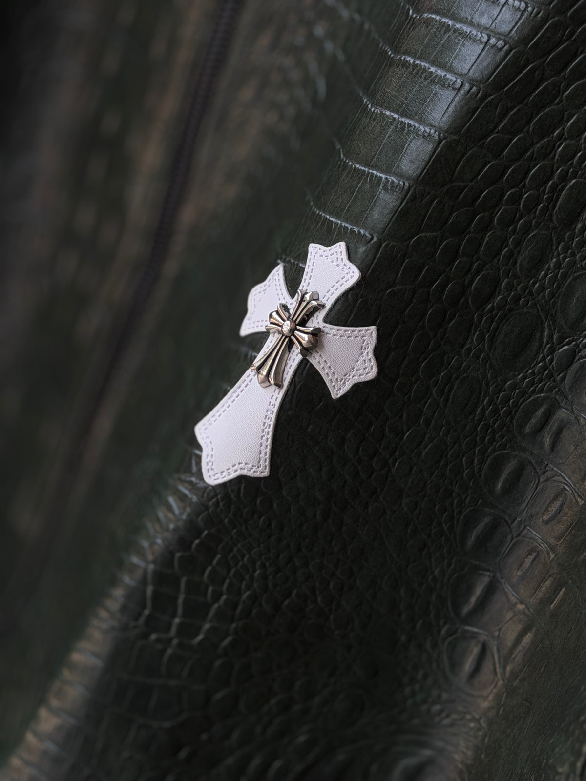 Imported Cross Lether Jacket