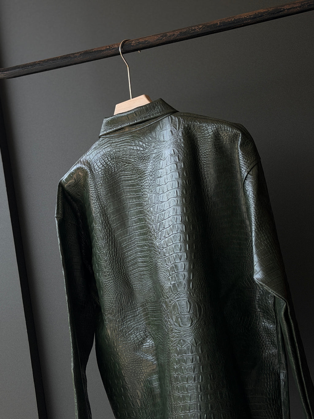 Imported Cross Lether Jacket