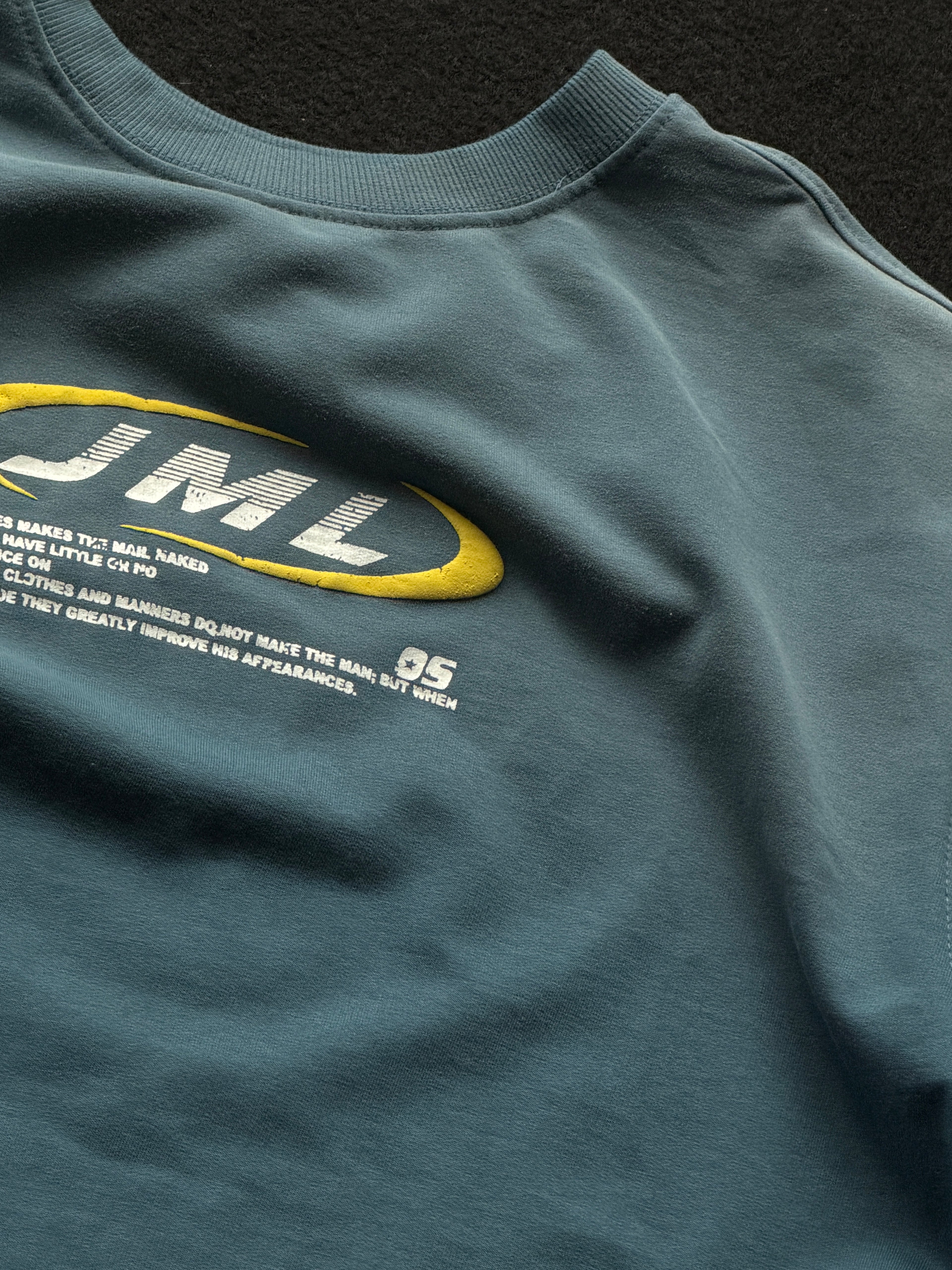 JML Frontprint Acid Wash Fivesleeve Tshirt
