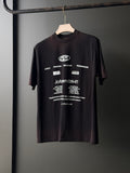 Jofoden EDS07 Front Print Acid Wash Fivesleeve Tshirt