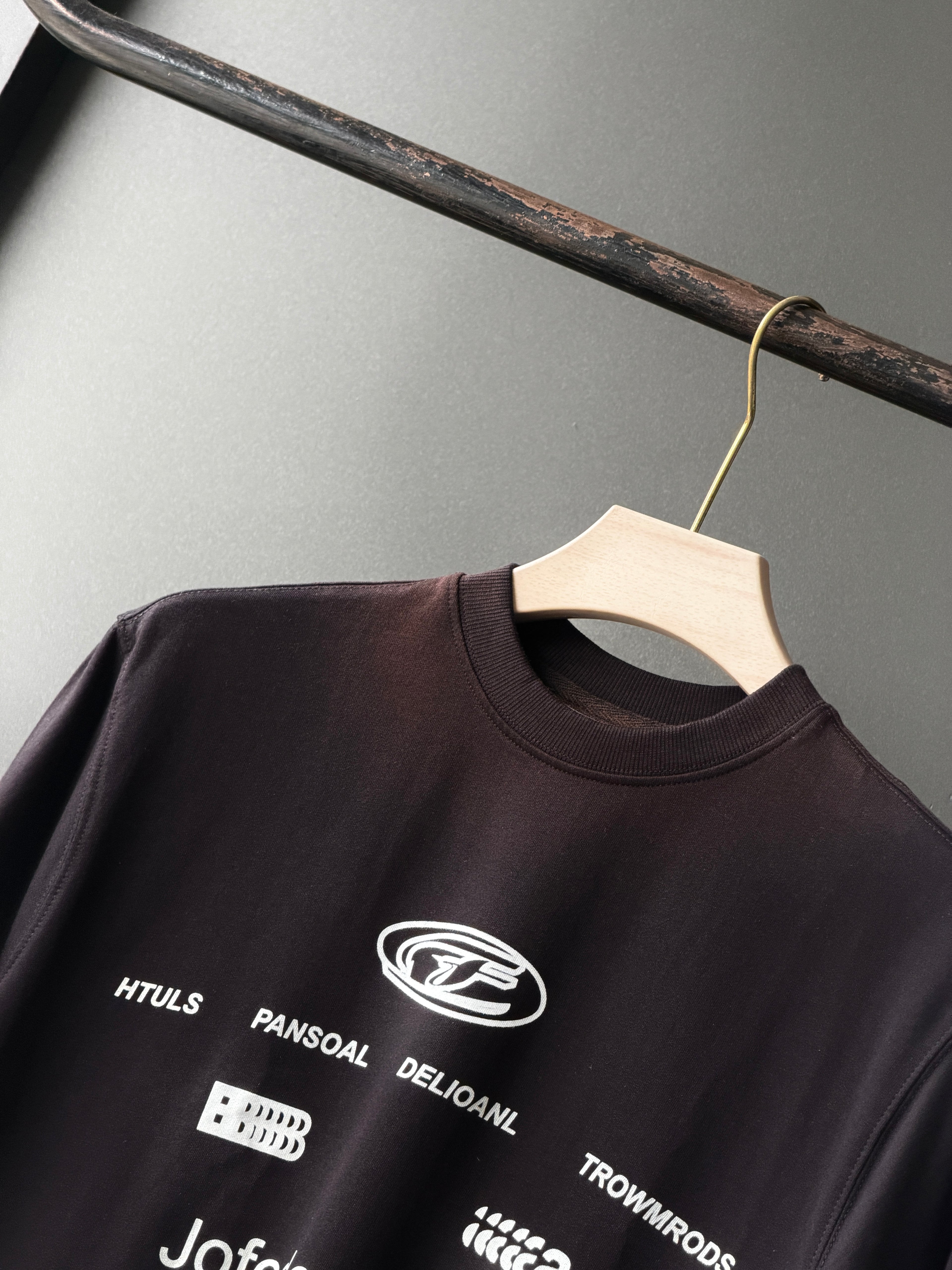 Jofoden EDS07 Front Print Acid Wash Fivesleeve Tshirt