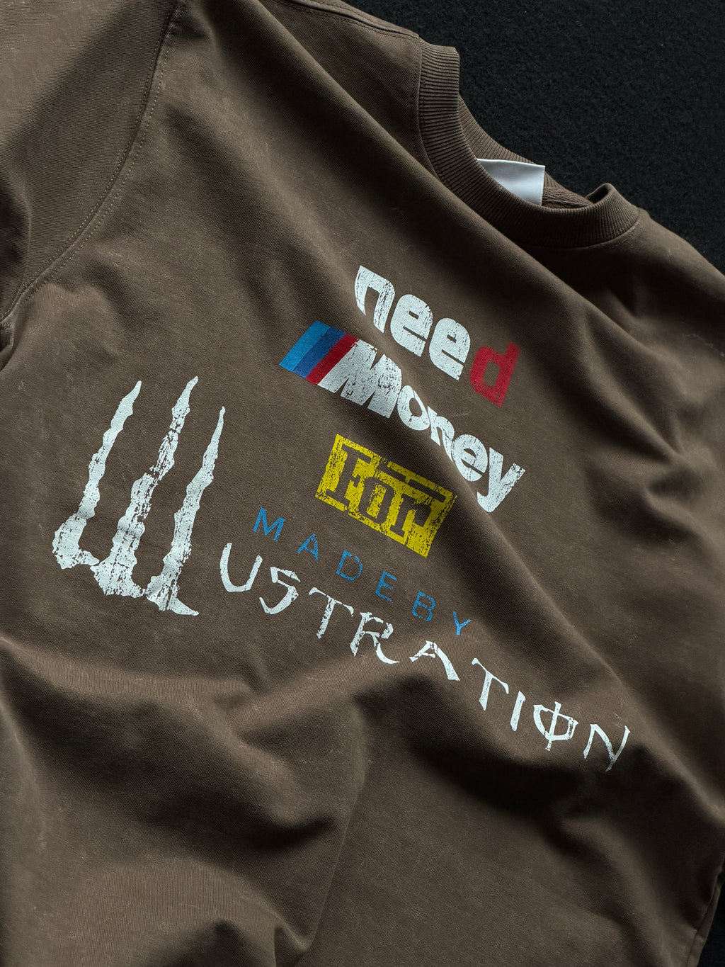 Jofoden NeedMoney Acid Wash Fivesleeve Tshirt