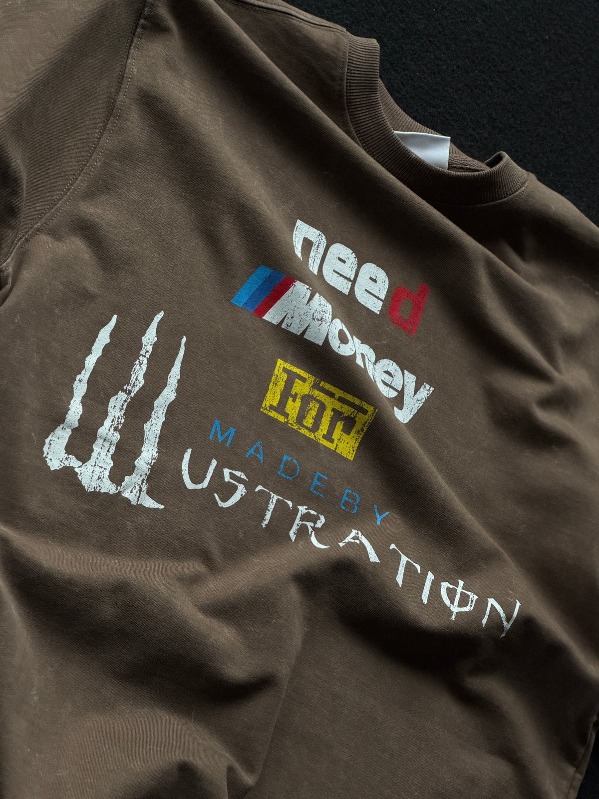 Jofoden NeedMoney Acid Wash Fivesleeve Tshirt