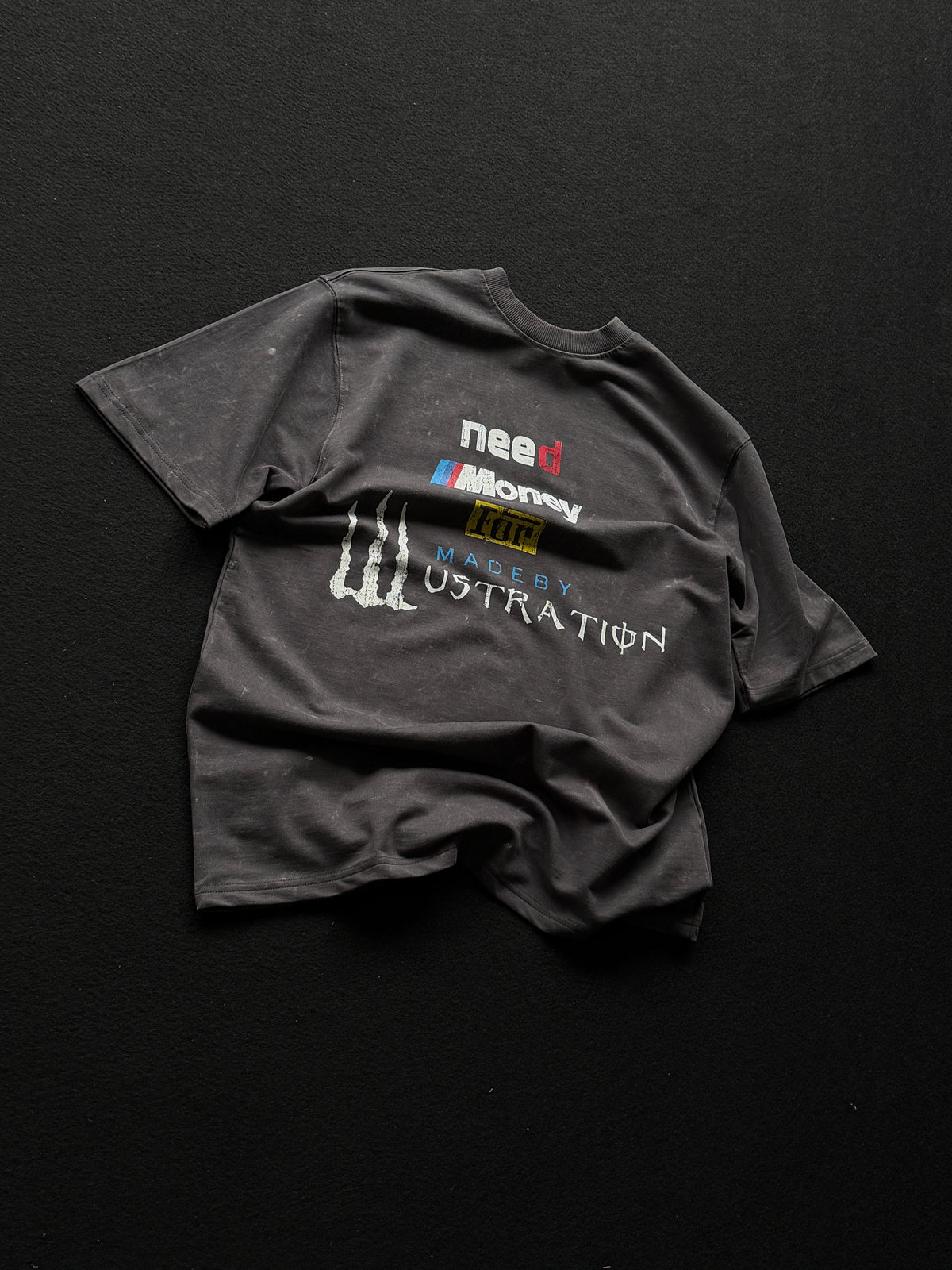 Jofoden NeedMoney Acid Wash Fivesleeve Tshirt