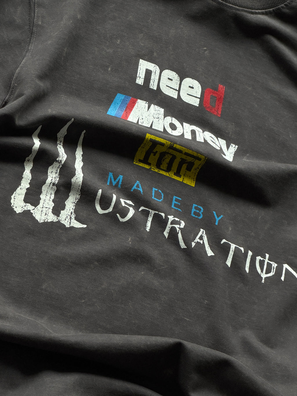 Jofoden NeedMoney Acid Wash Fivesleeve Tshirt