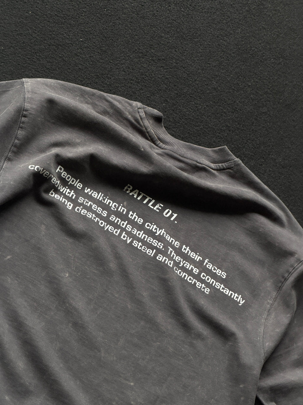 Jofoden NeedMoney Acid Wash Fivesleeve Tshirt