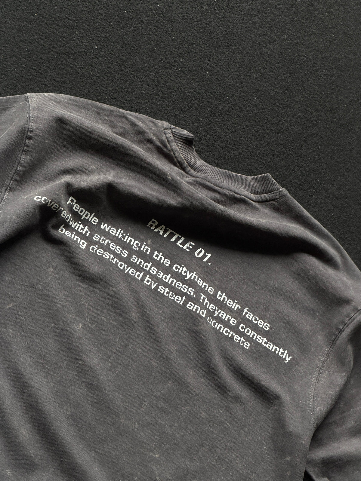 Jofoden NeedMoney Acid Wash Fivesleeve Tshirt