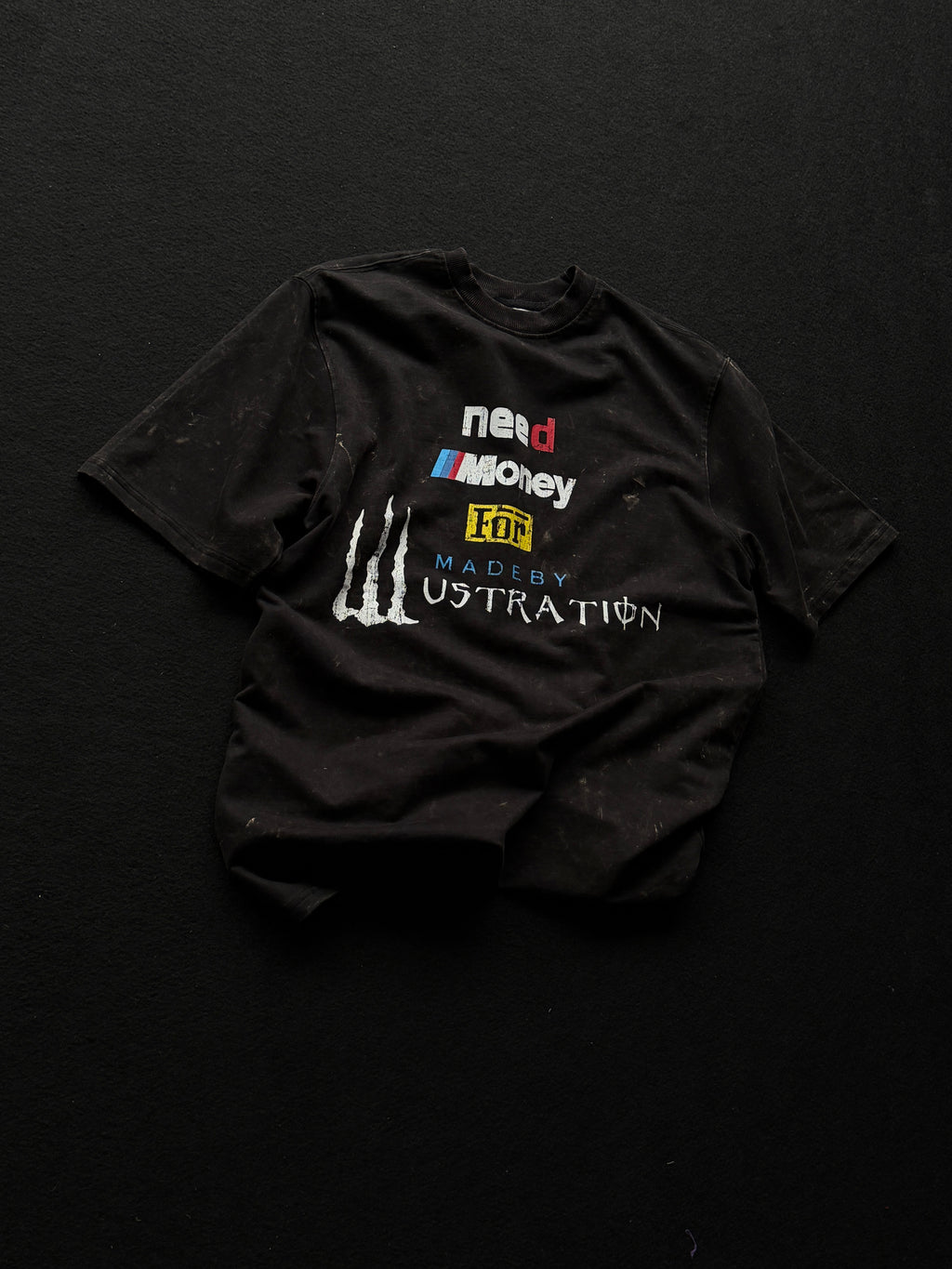 Jofoden NeedMoney Acid Wash Fivesleeve Tshirt