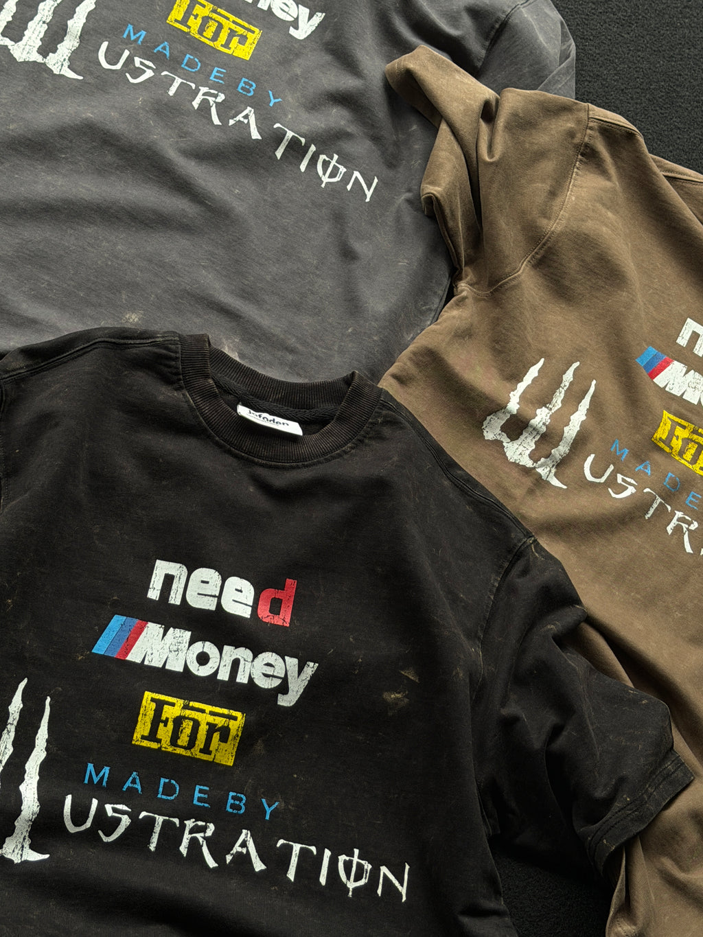 Jofoden NeedMoney Acid Wash Fivesleeve Tshirt