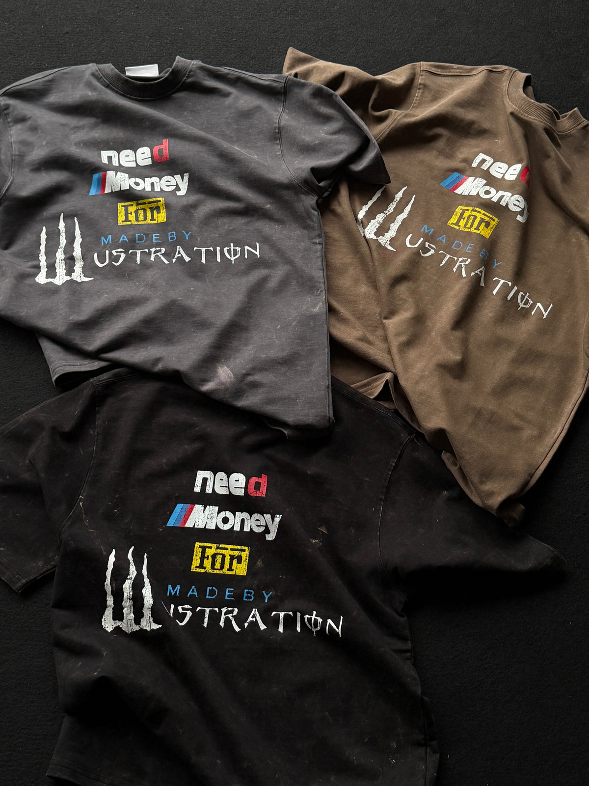 Jofoden NeedMoney Acid Wash Fivesleeve Tshirt