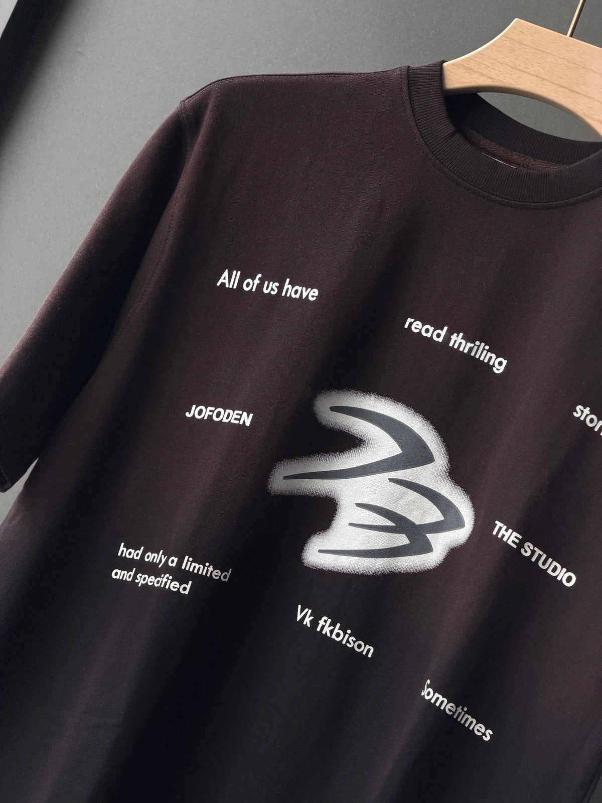 Jofoden Thestudio Dualwash Oversized Fivesleeve Tshirt