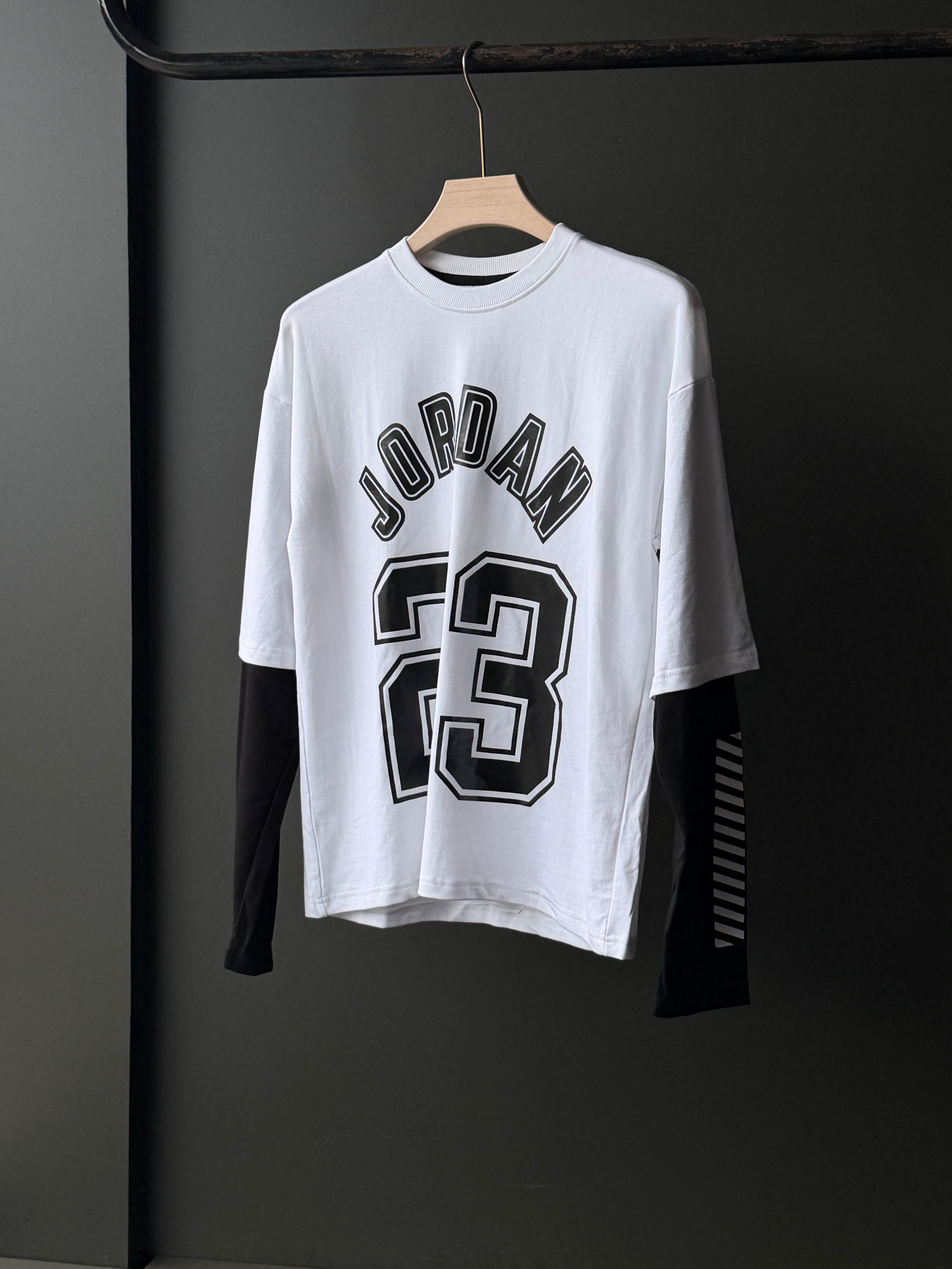 Jordan 23 Front Print Dr.Sleeve Tshirt