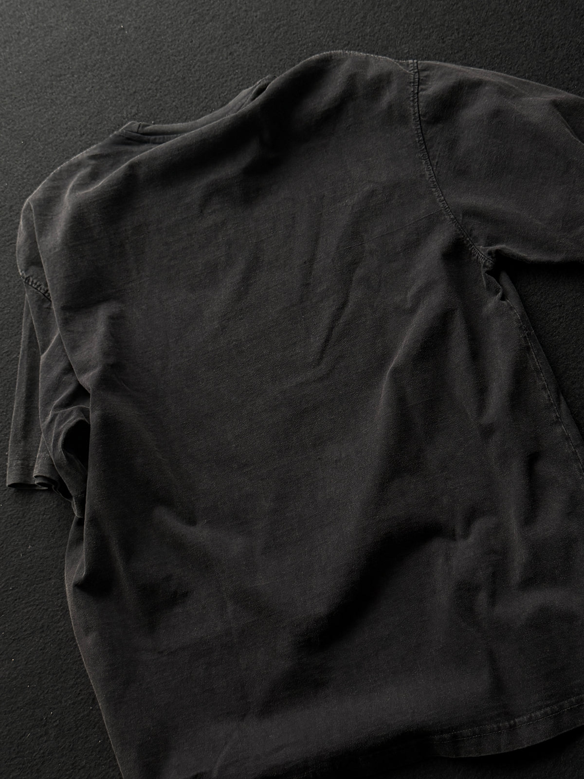 Khart Longlive Acid Wash Frontprint Fivesleeve Tshirt