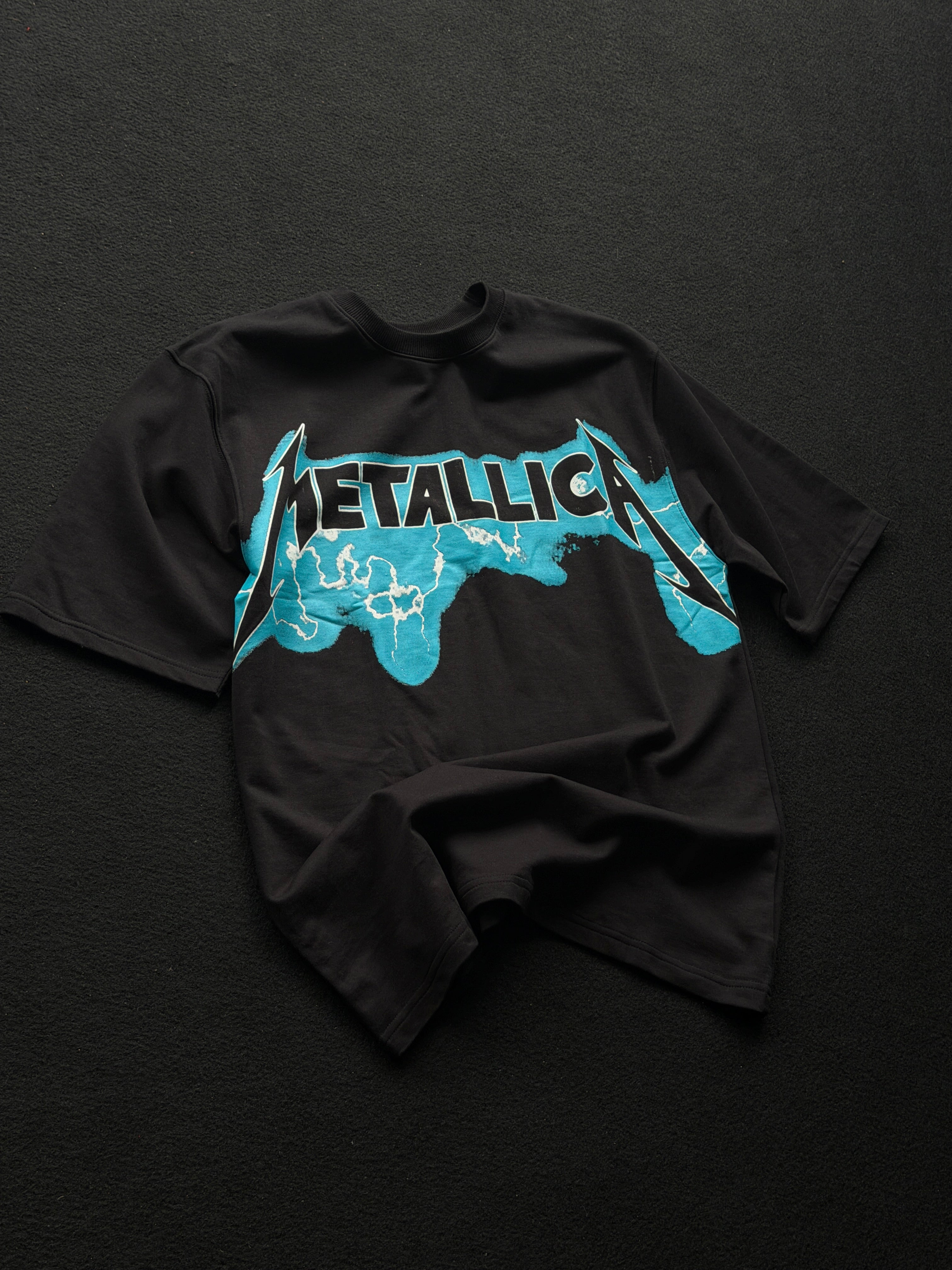Khart Metallica Frontprint Fivesleeve Tshirt