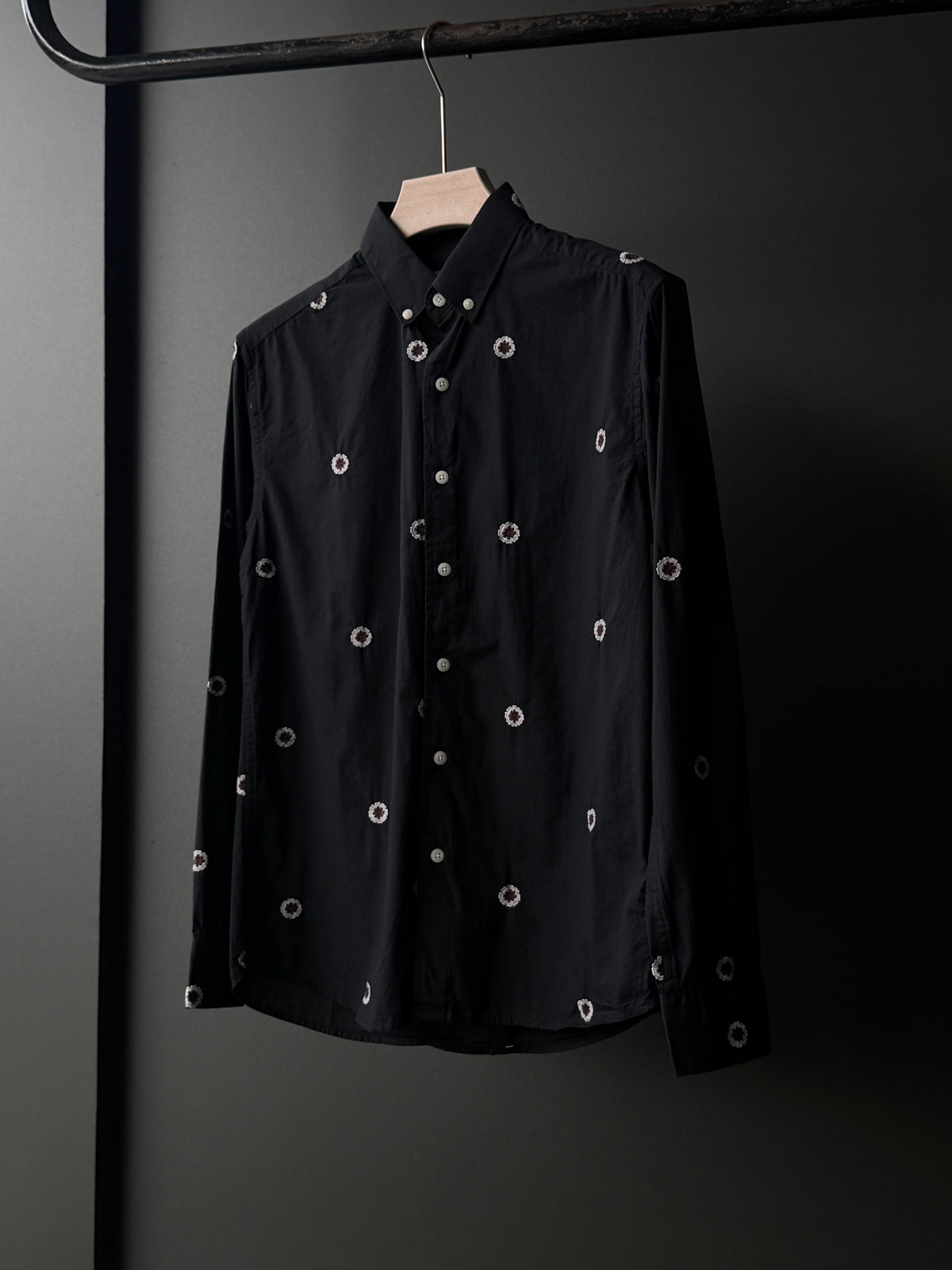 Lunarpetals Embroidery Fullsleeve Shirt