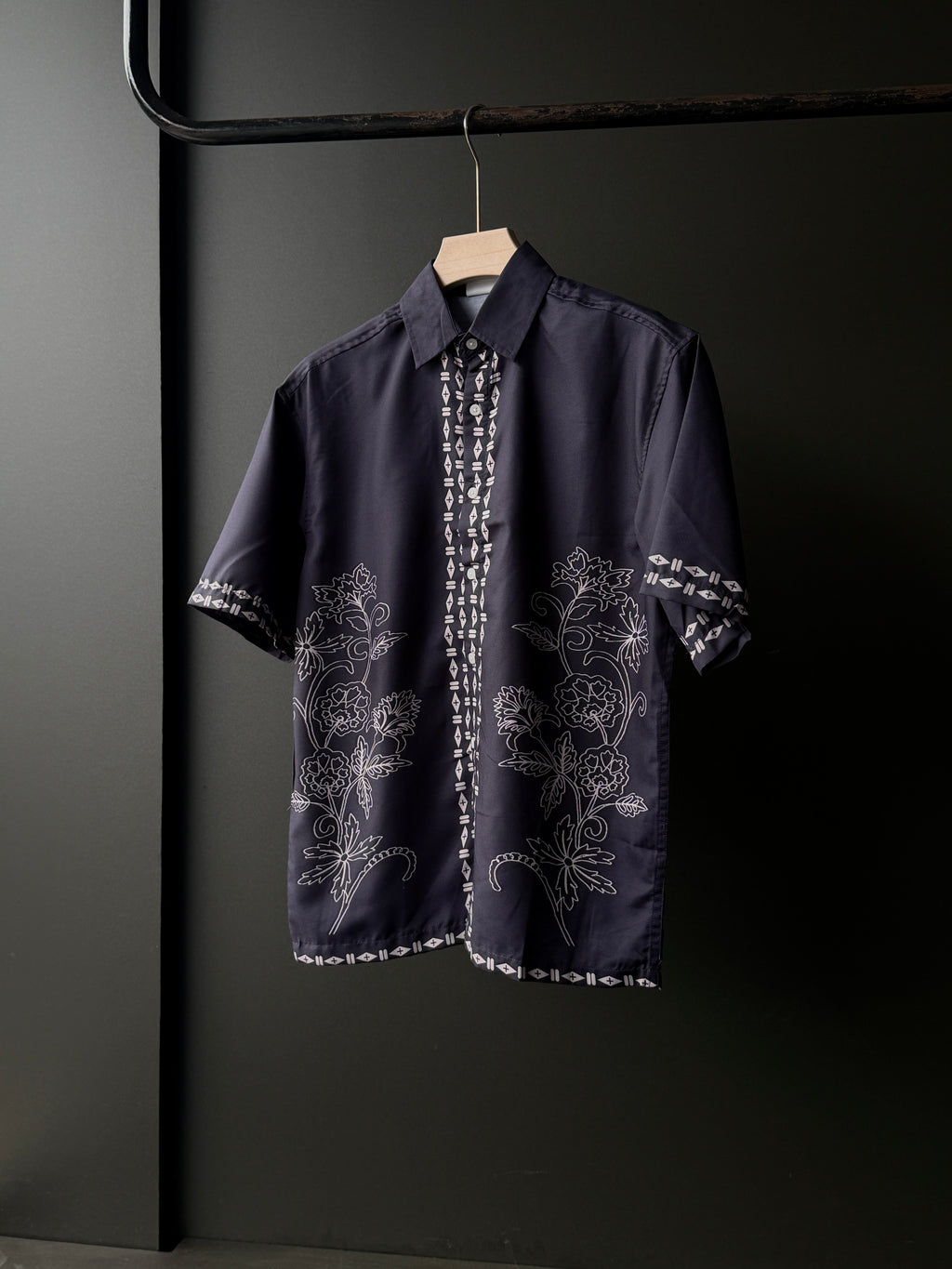 Luzon Indigo Modern Barong Fivesleeve Shirt