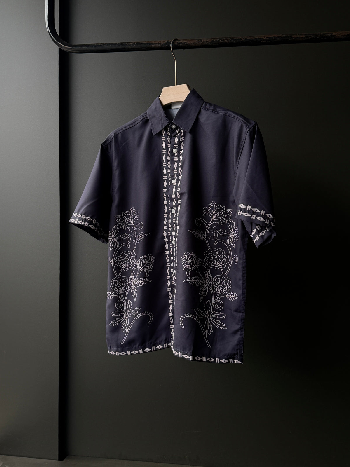 Luzon Indigo Modern Barong Fivesleeve Shirt