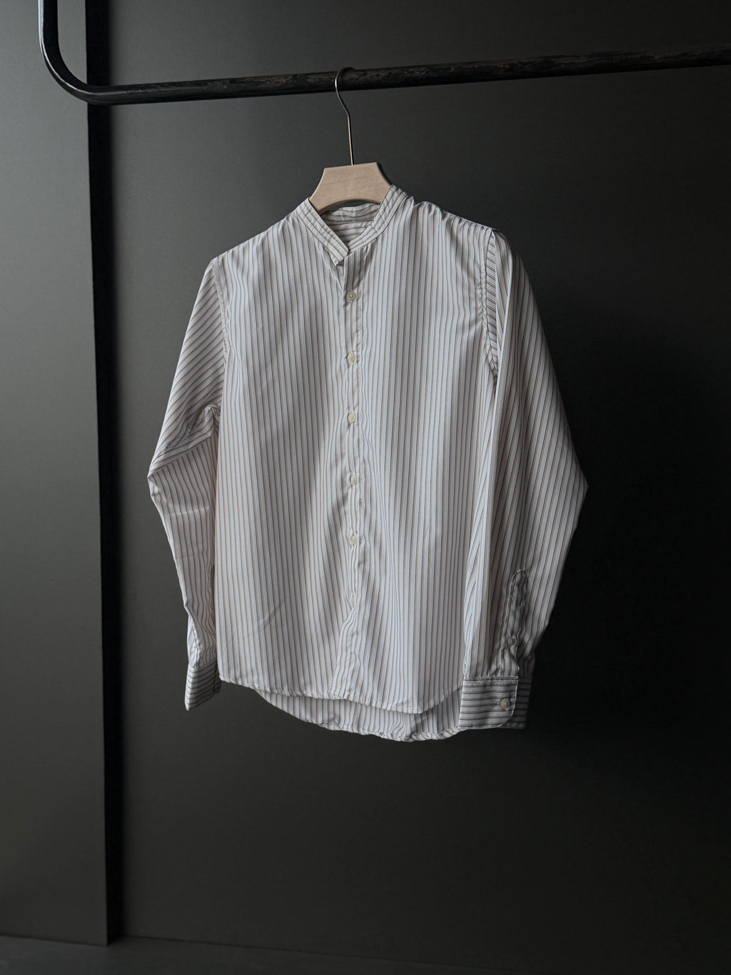 Maisonstripe Chineseneck Fullsleeve Shirt