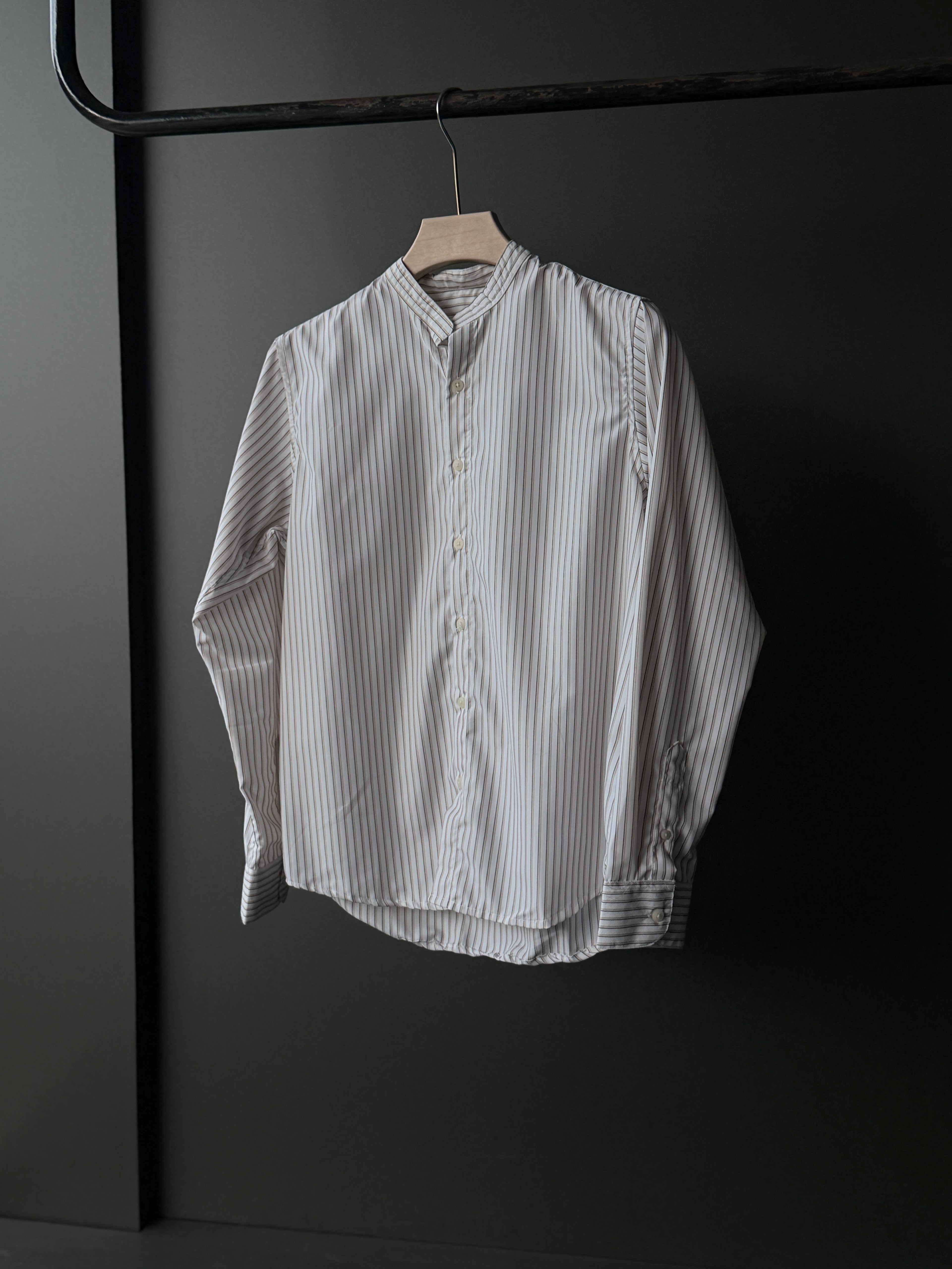 Maisonstripe Chineseneck Fullsleeve Shirt