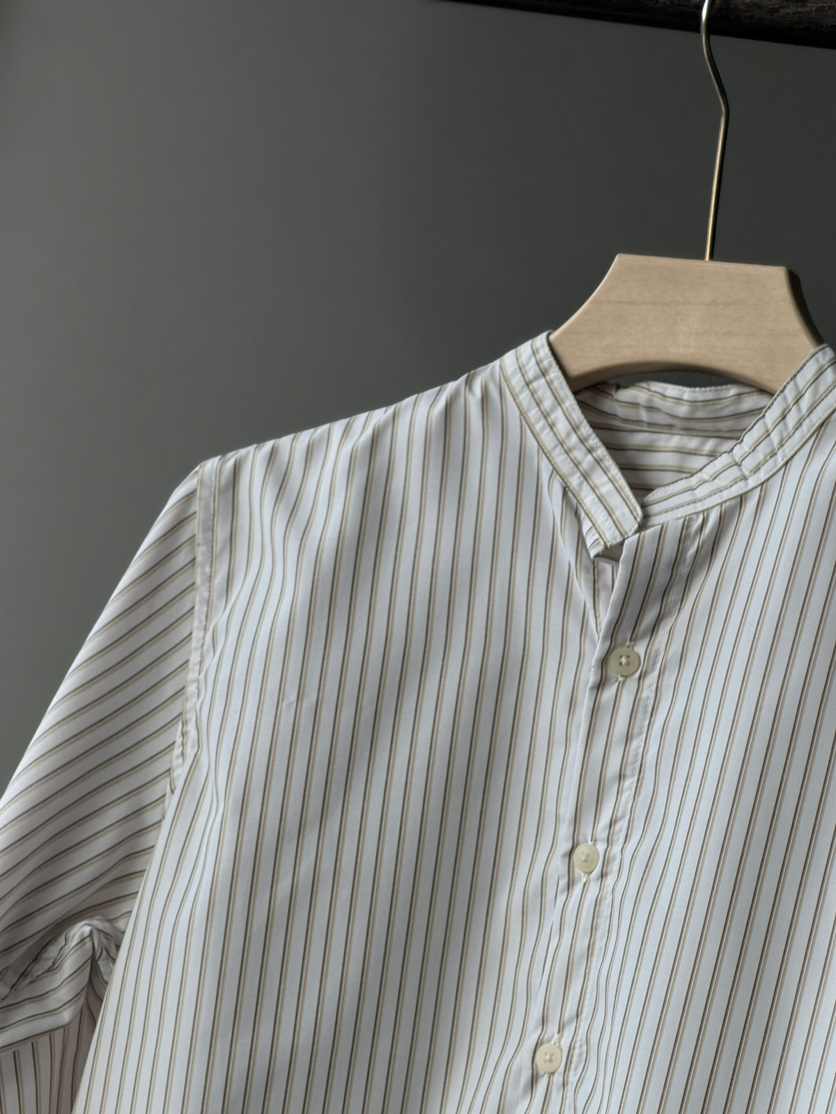 Maisonstripe Chineseneck Fullsleeve Shirt