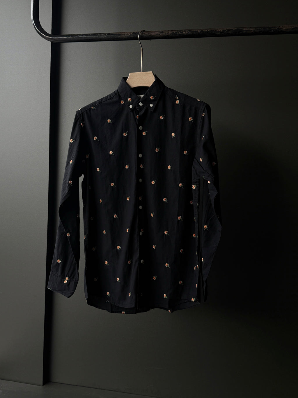 Midnightdaisies Embroidery Fullsleeve Shirt