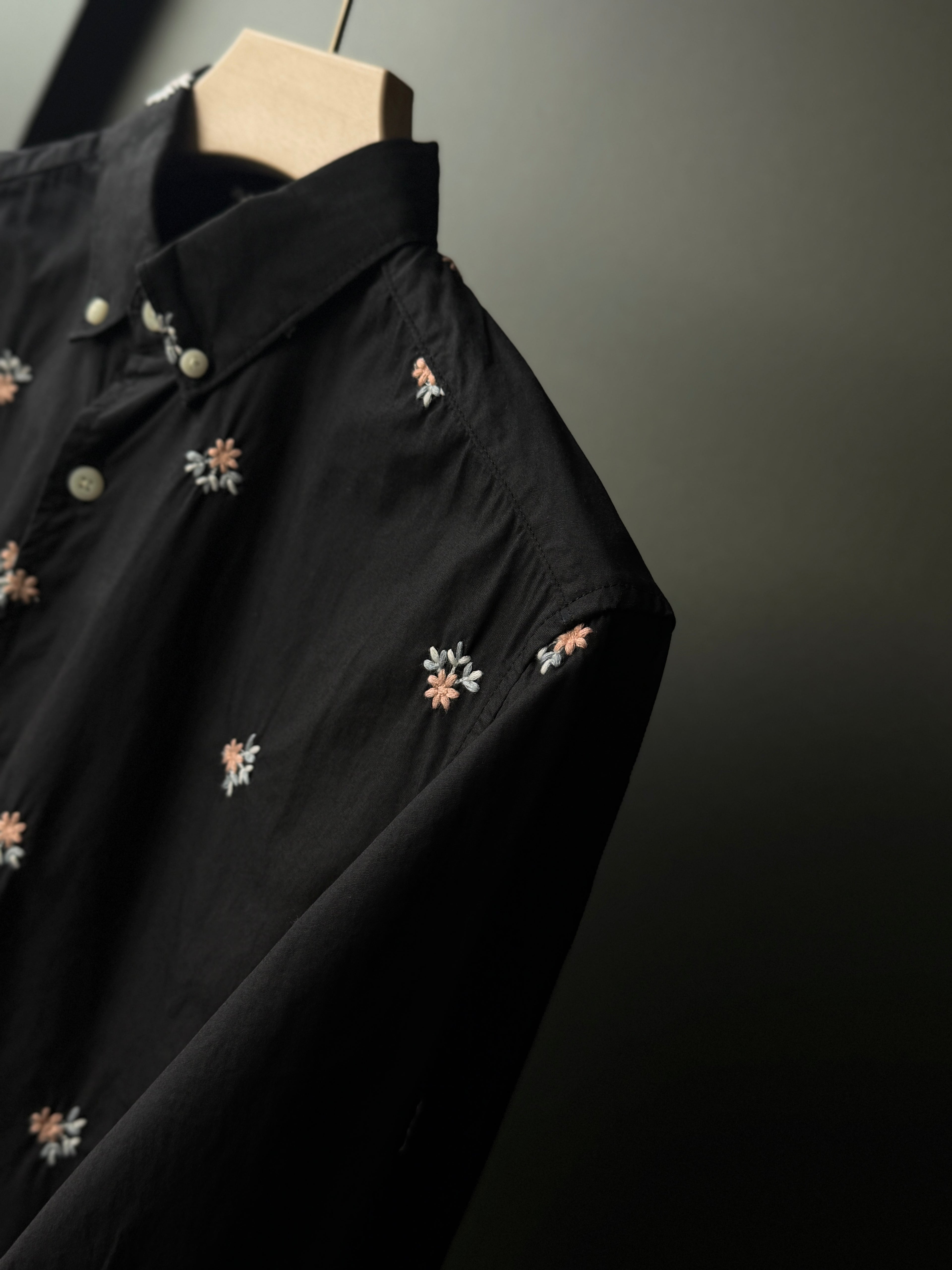Noirpetals Embroidery Fullsleeve Shirt