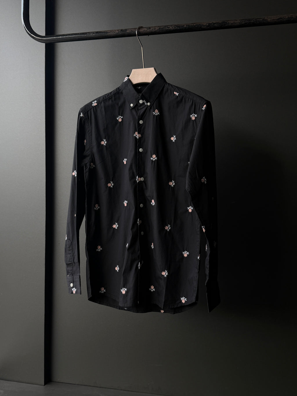 Noirpetals Embroidery Fullsleeve Shirt