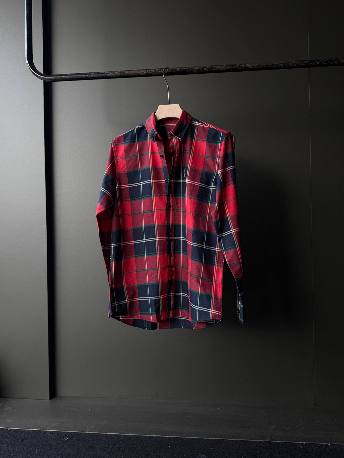 Crimson Harbor Check     FullSleeve Shirts