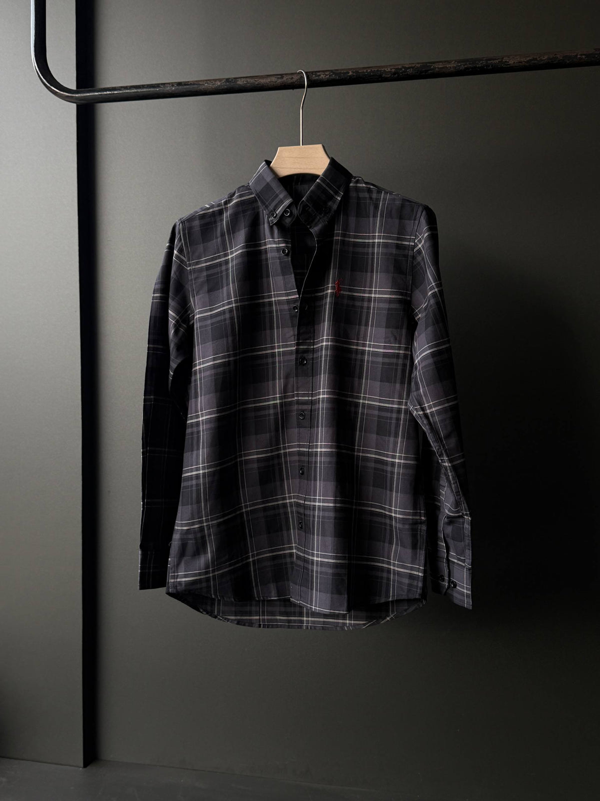 Graphite Smoke Check     FullSleeve Shirts