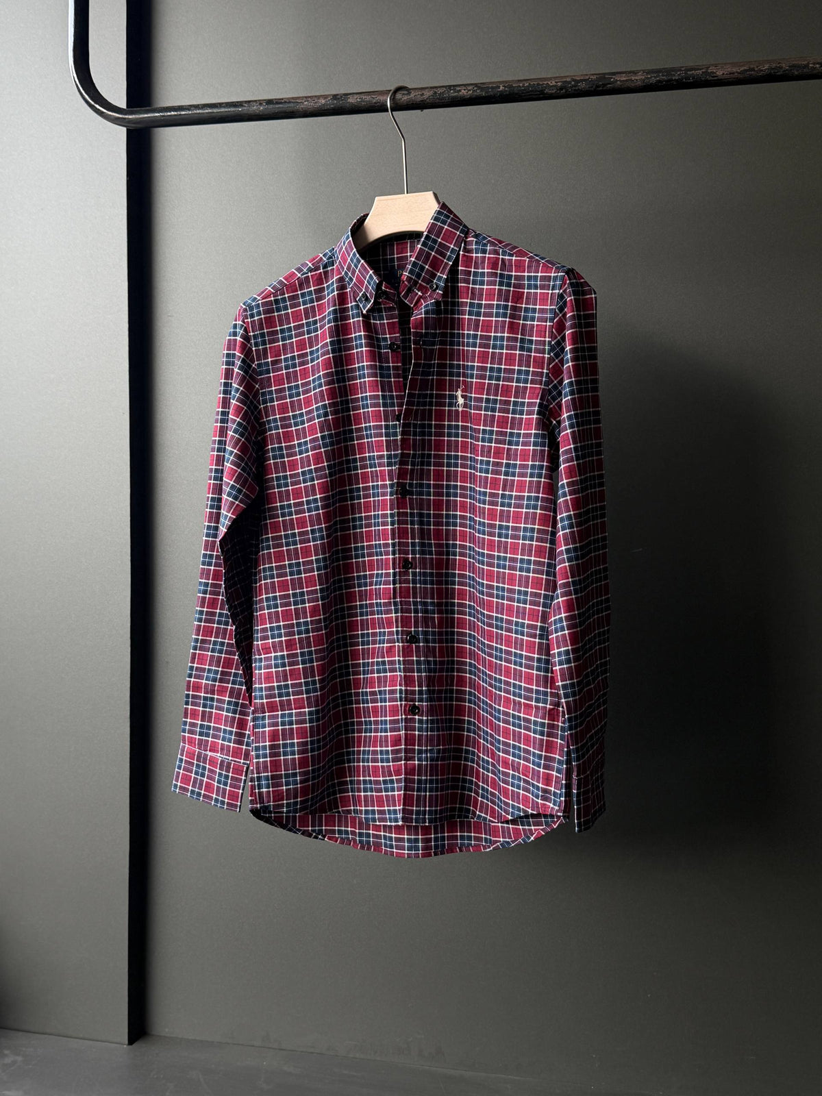 Merlot Square Check        FullSleeve Shirts