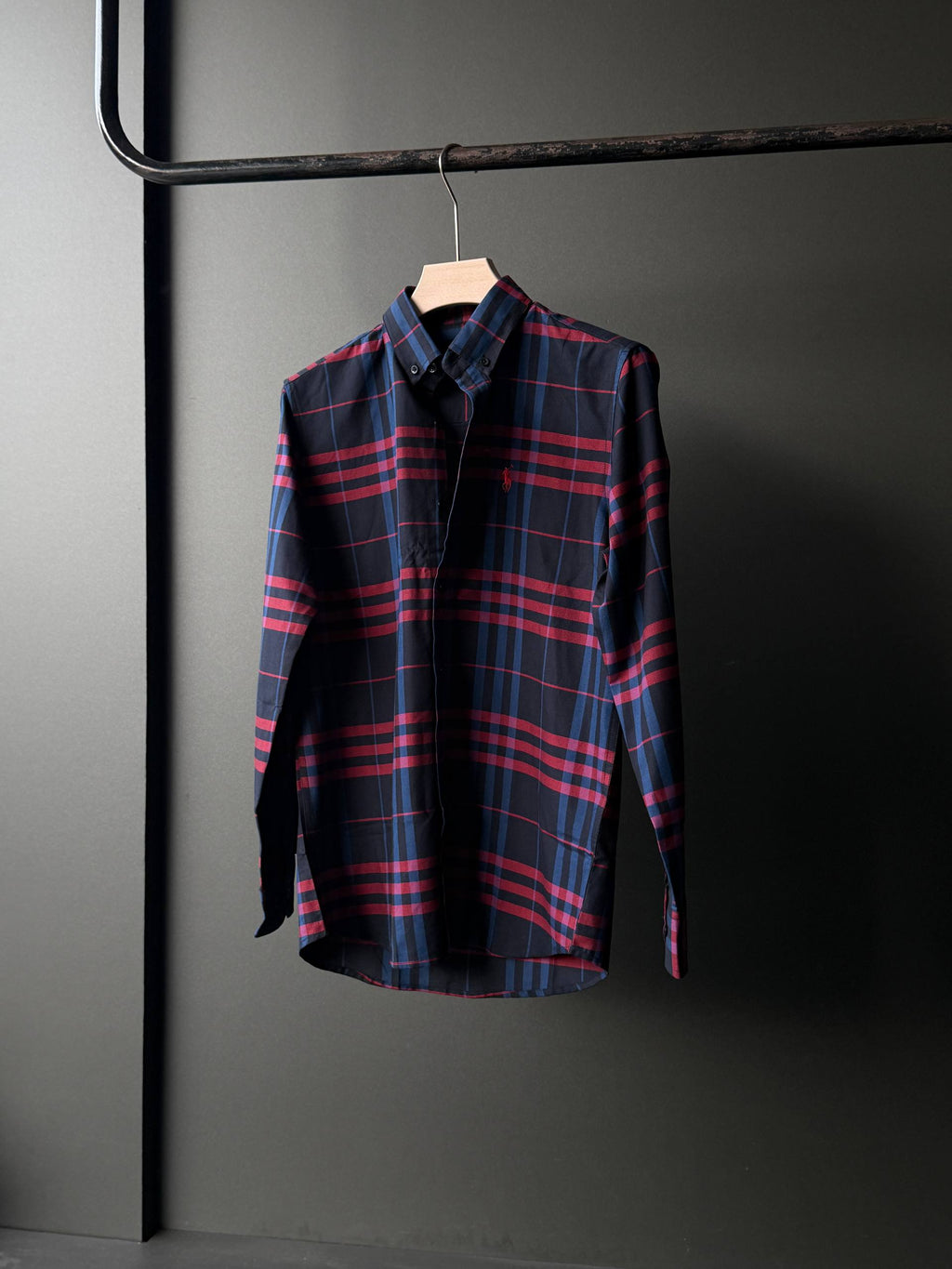 Royal Navy Stripe Check             Full SleeveShirts