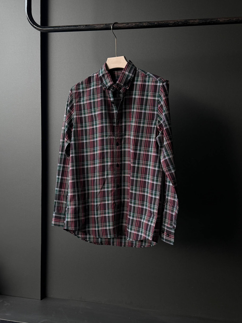 Pine Maroon Check           FullSleeve Shirts