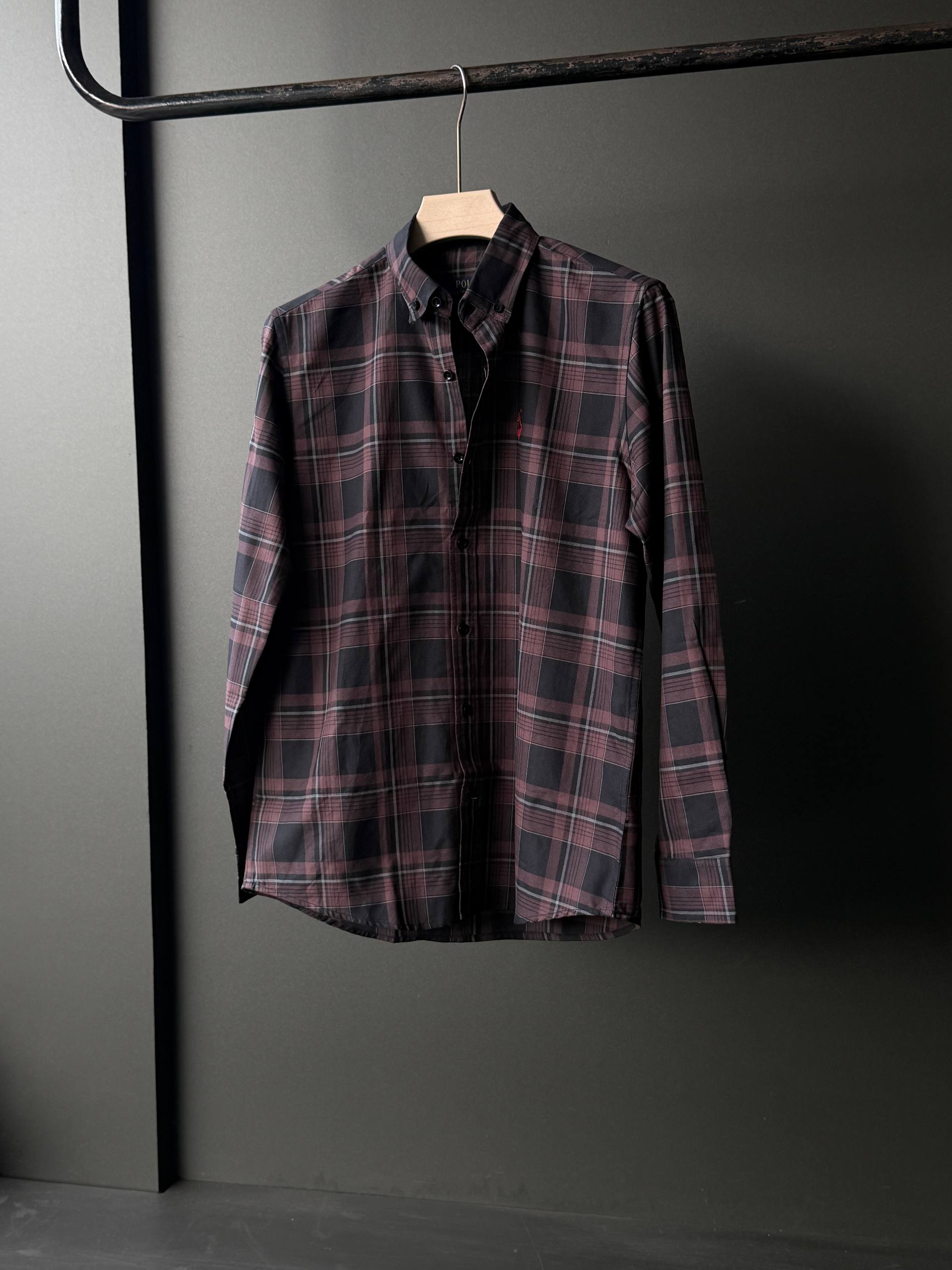 Rosewood Noir Check      FullSleeve Shirts