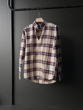 Cream Rouge Tartan Check FullSleeve Shirts