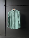 Mint Sage Linen Plain       FullSleeve Shirt