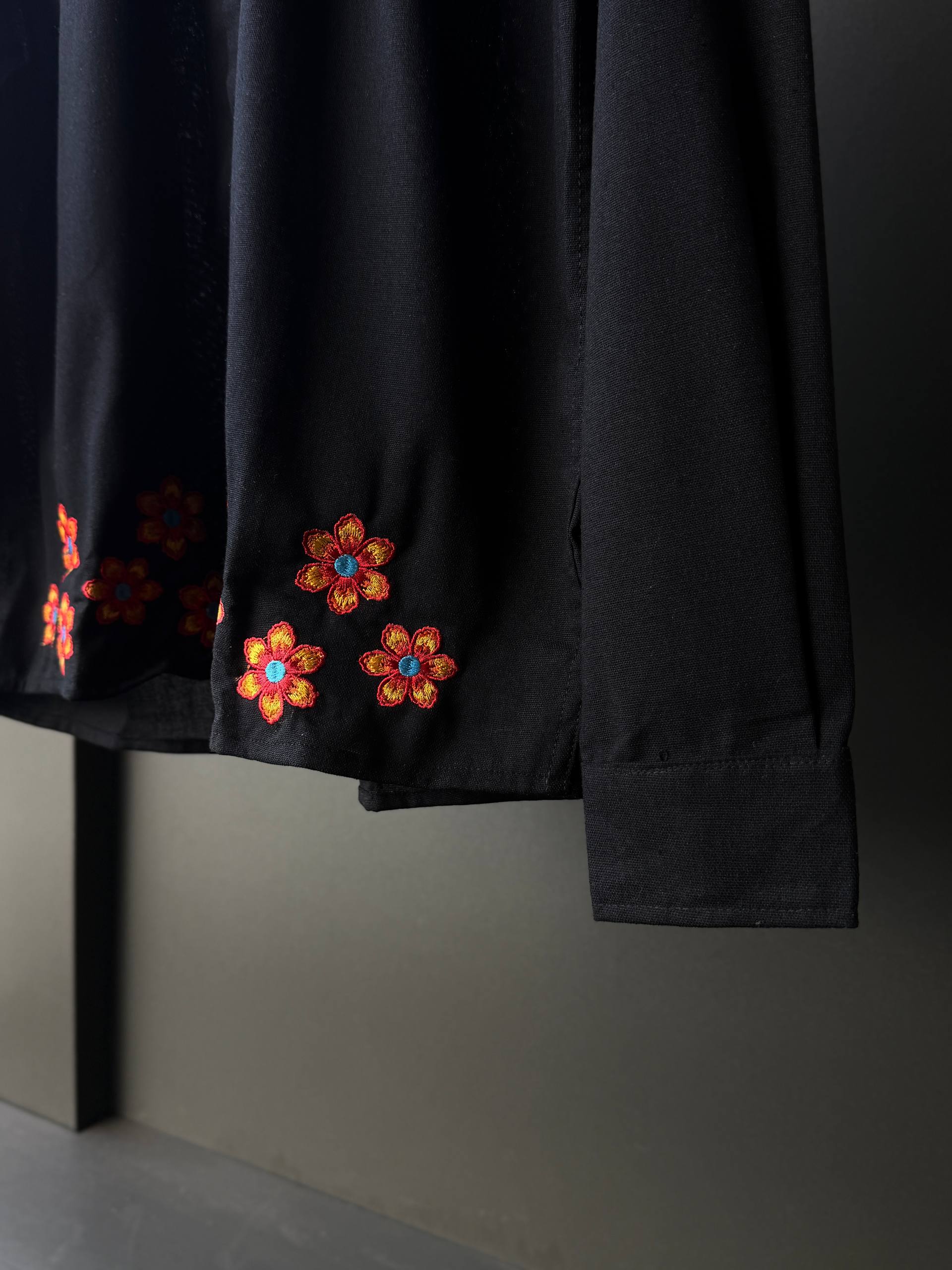 Ember Daisy Embroidery  FullSleeve Shirts