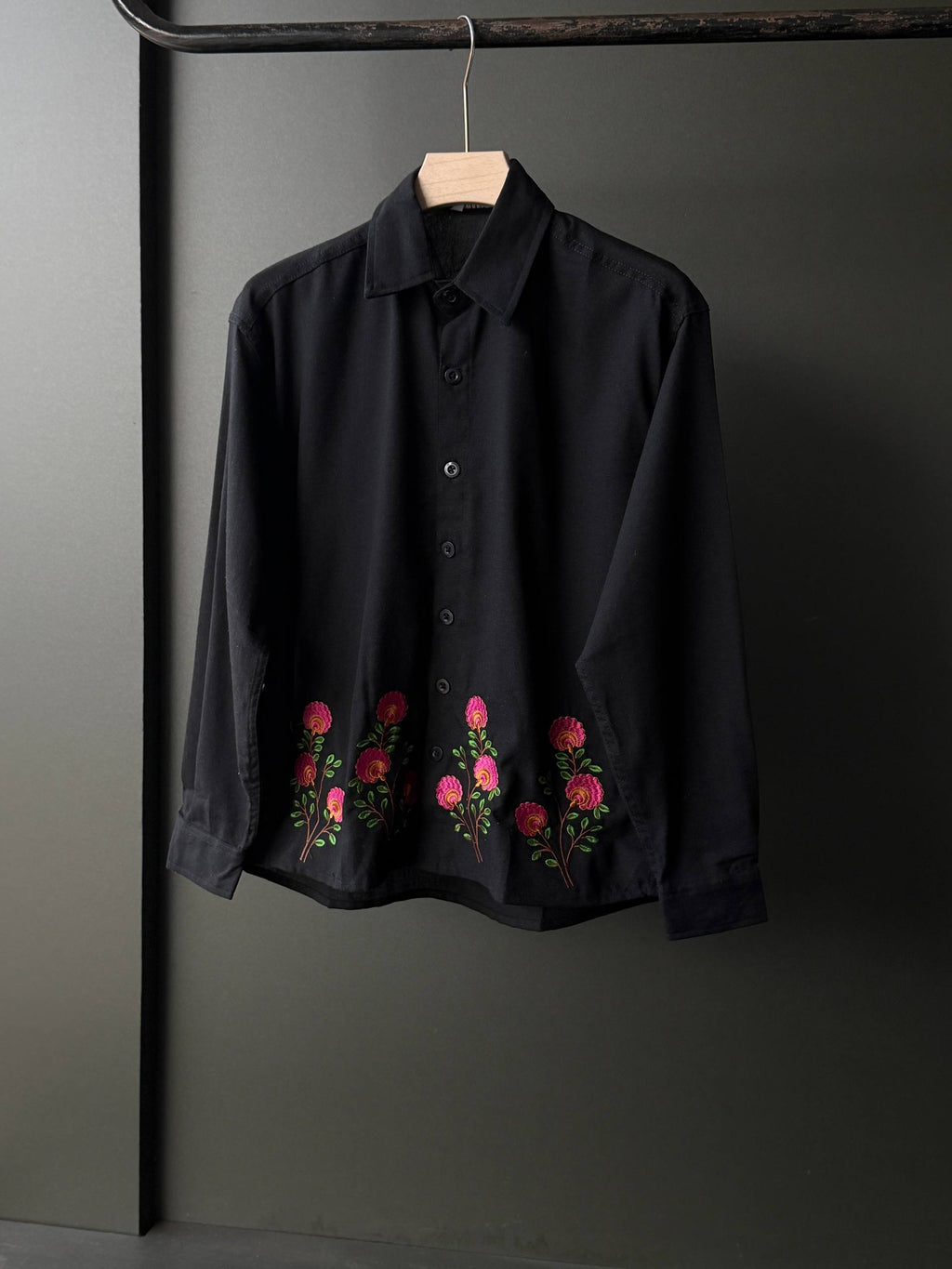 Ruby Vine Embroidery       Fullsleeve Shirts